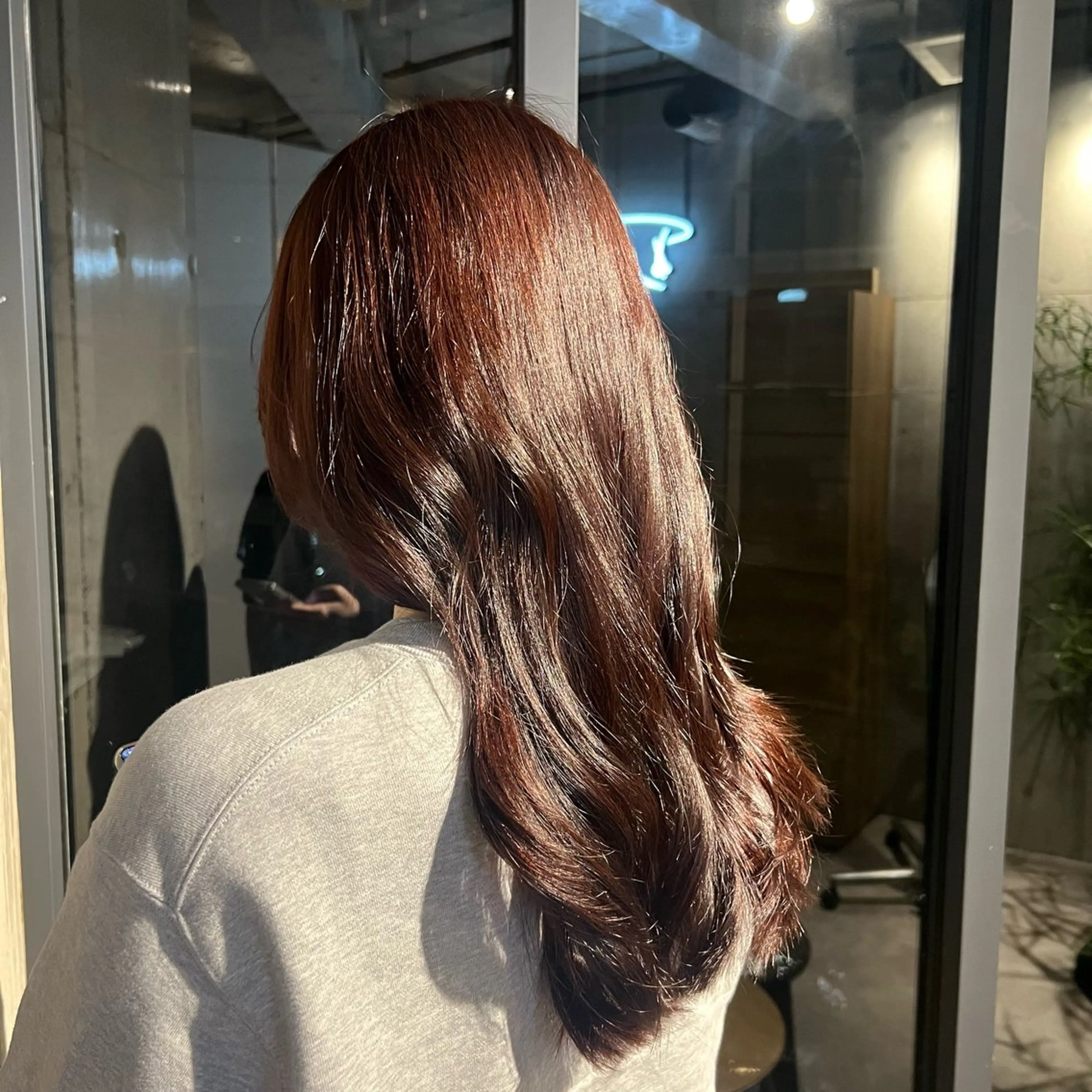 ロング カラー ヘアカラー トリートメント yuri /ブリーチ /ダブルカラーのヘアスタイル