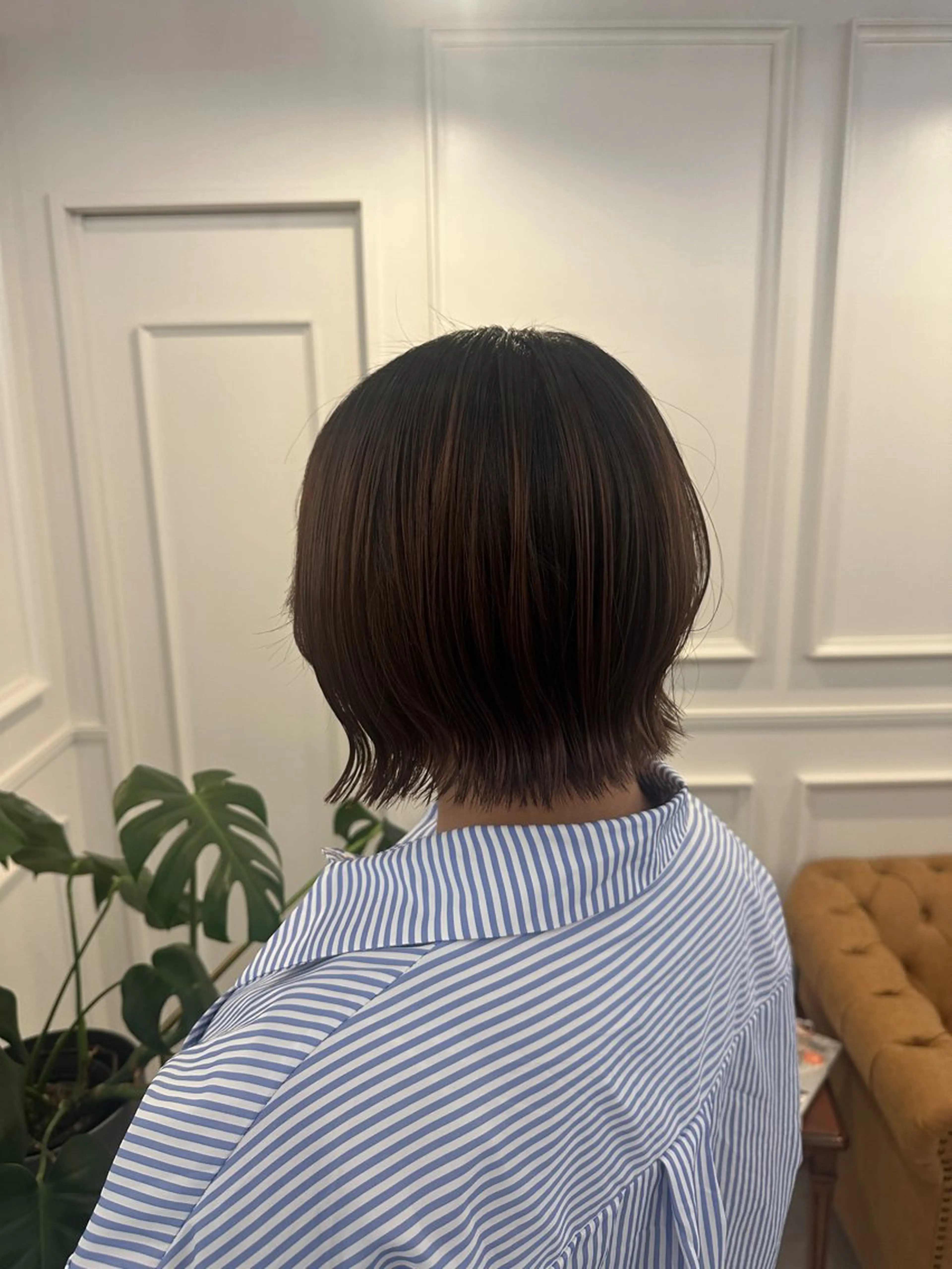 ショート ボブ 外ハネヘア nanami🌼 カットモデル募集中のヘアスタイル