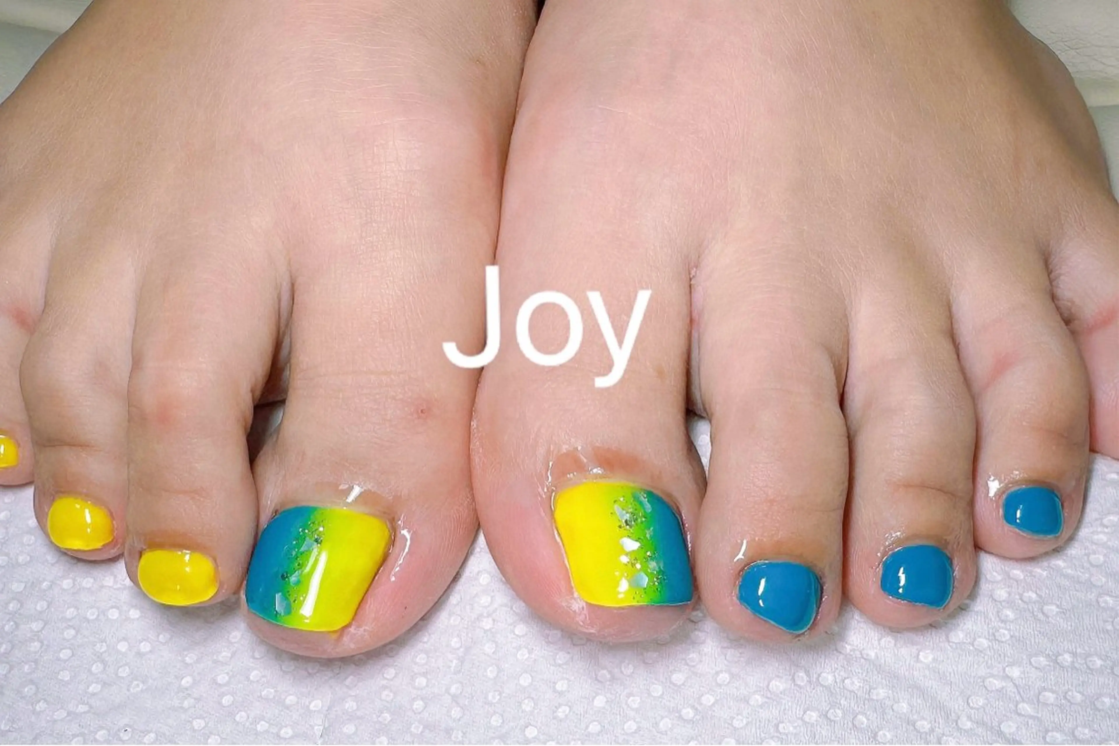 ネイル アートネイル フットネイル グラデーション Nail Salon JOYのネイルデザイン