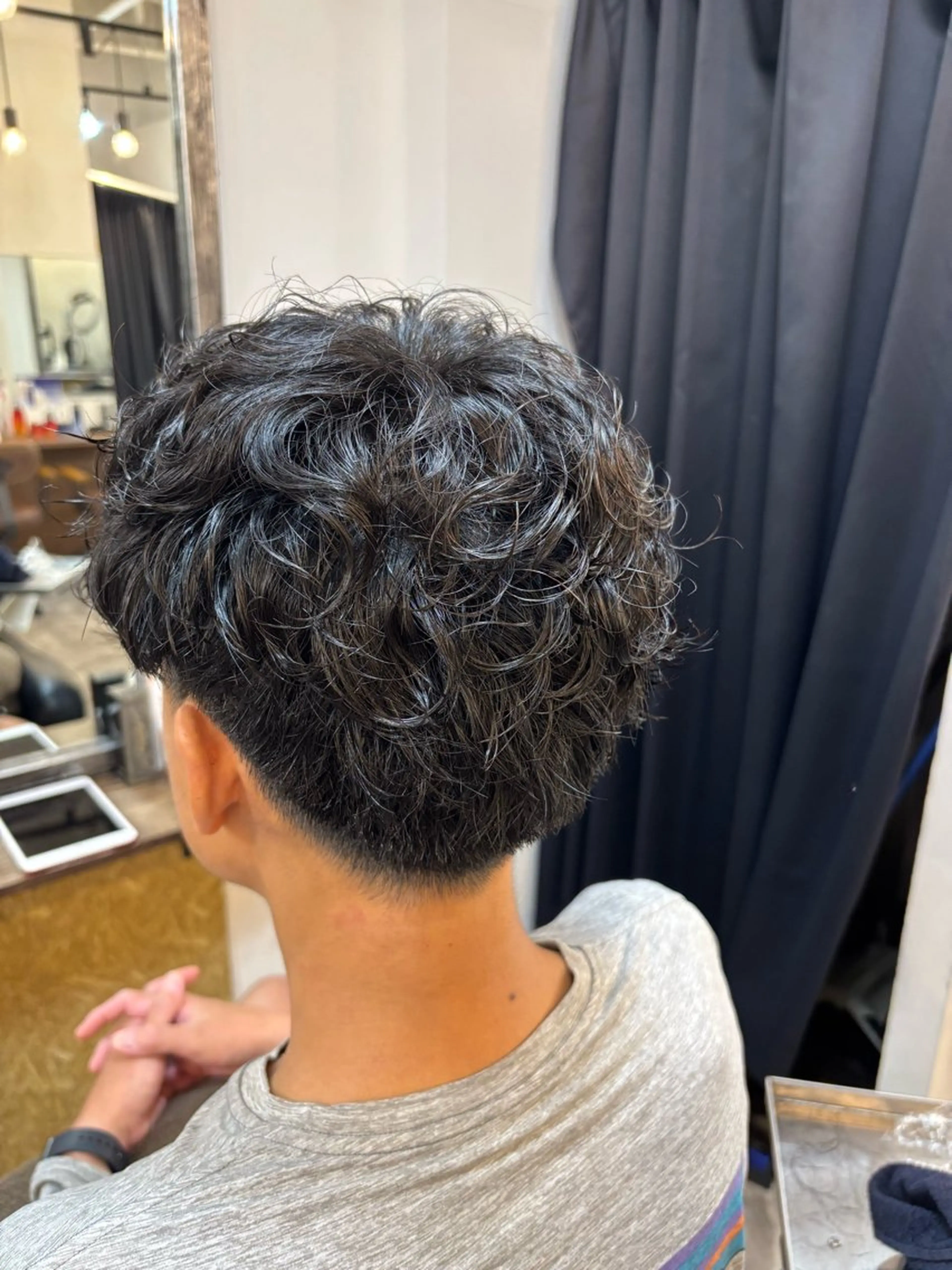 パーマ メンズ特化無料‼️ miyu-︎💕︎のヘアスタイル