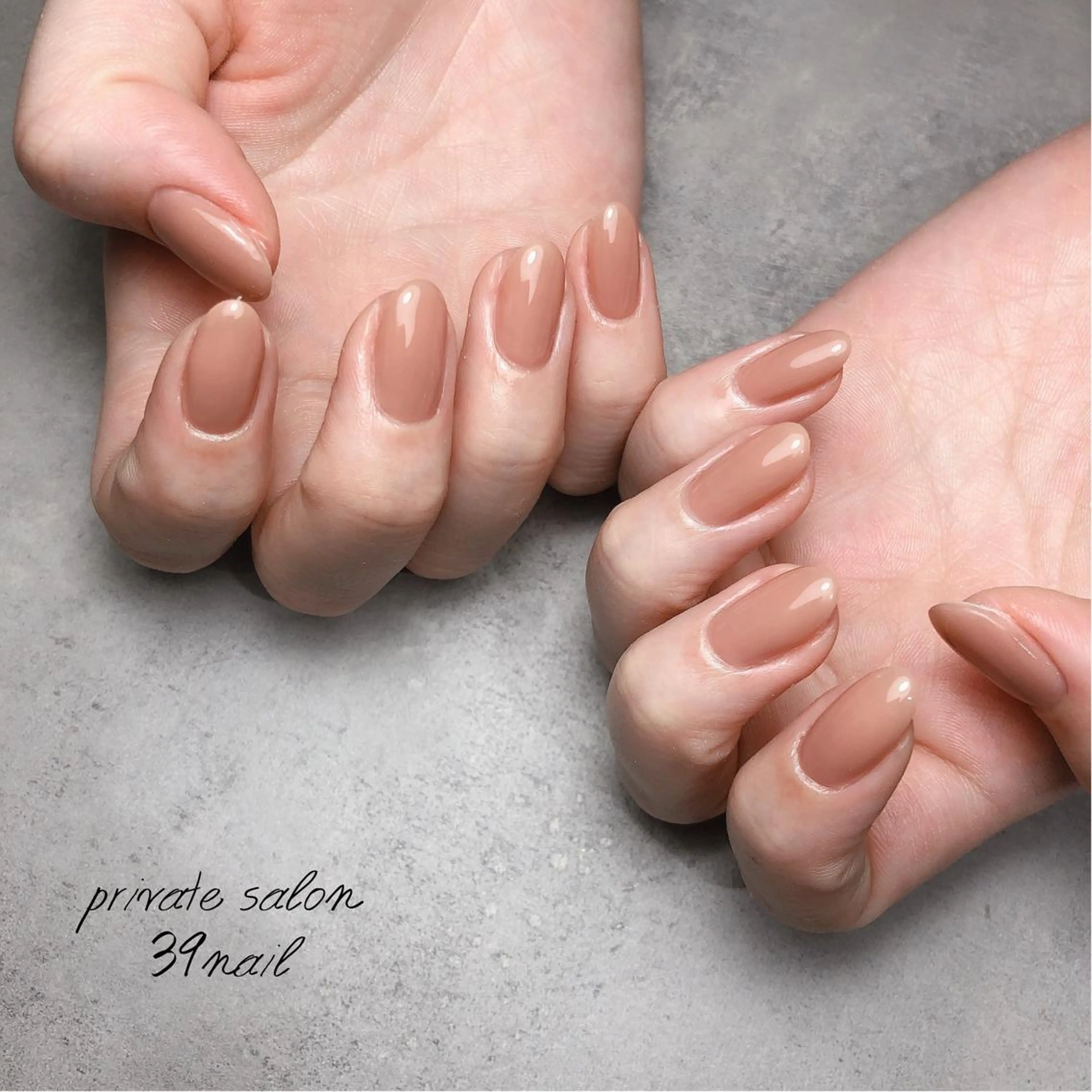 ミディアム ネイル ハンドネイル 京橋 【39nail】のネイルデザイン