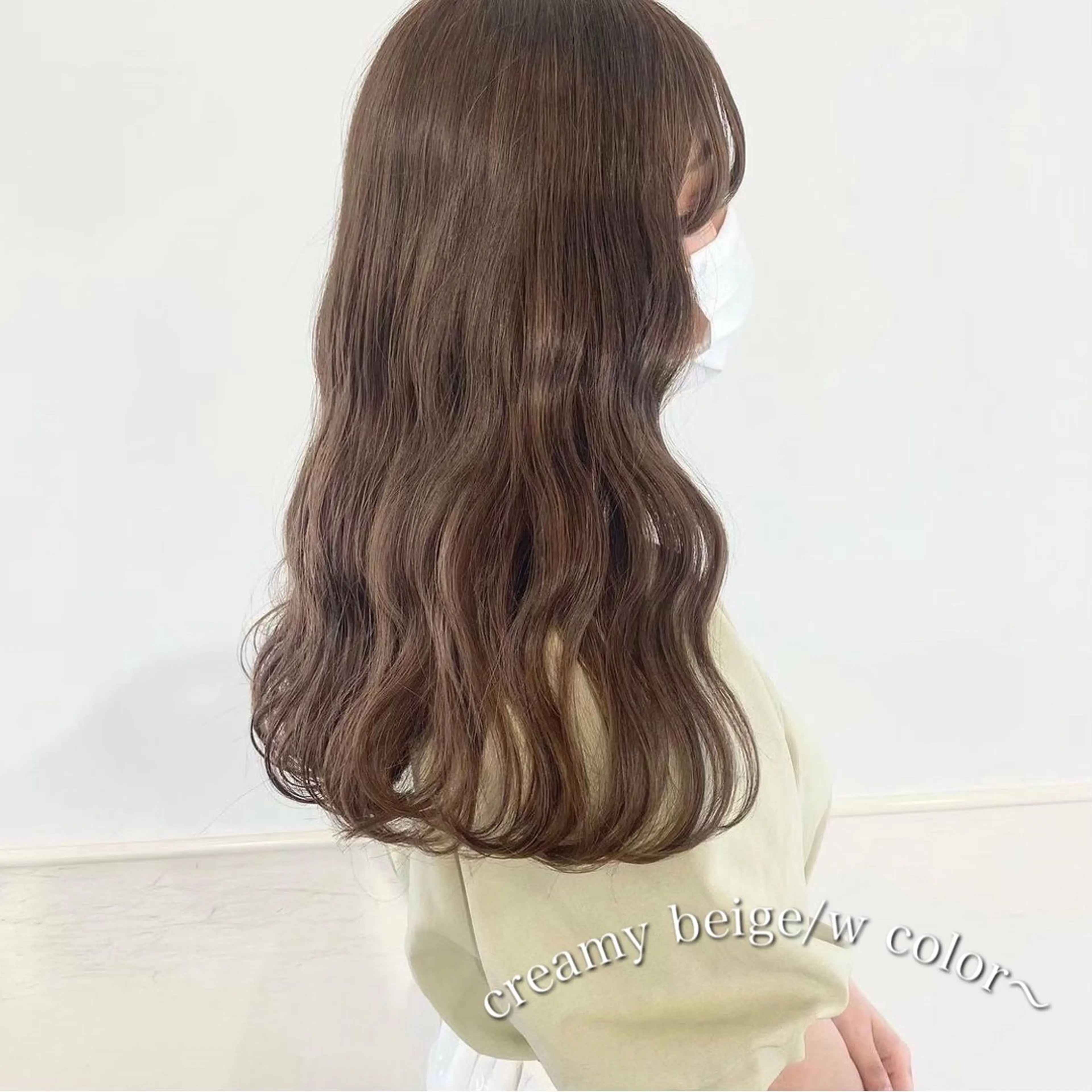 ロング カラー カット ヘアカラー ParveMix 🐾鳥取彩花のヘアスタイル