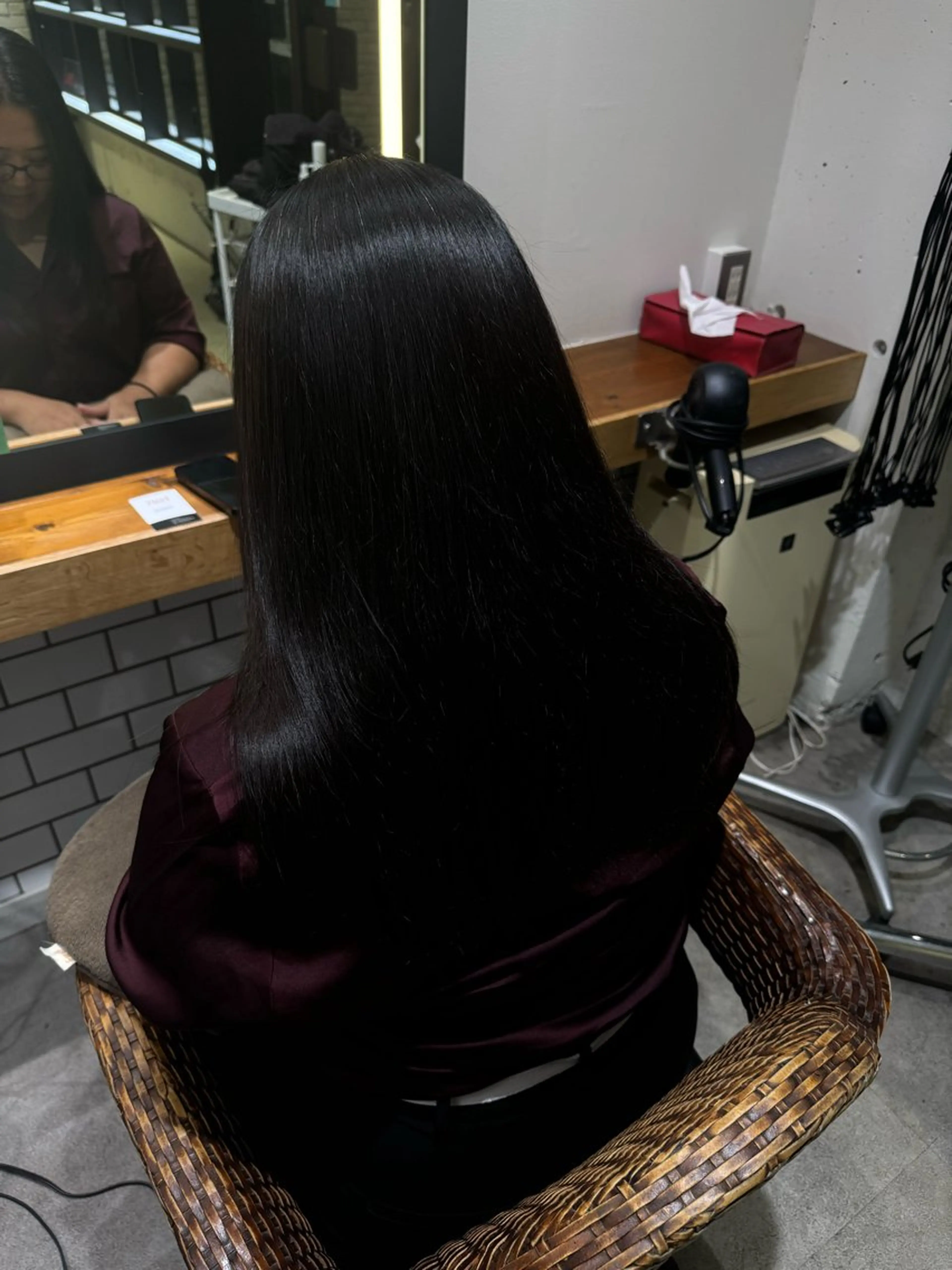 セミロング red neo あいりのヘアスタイル