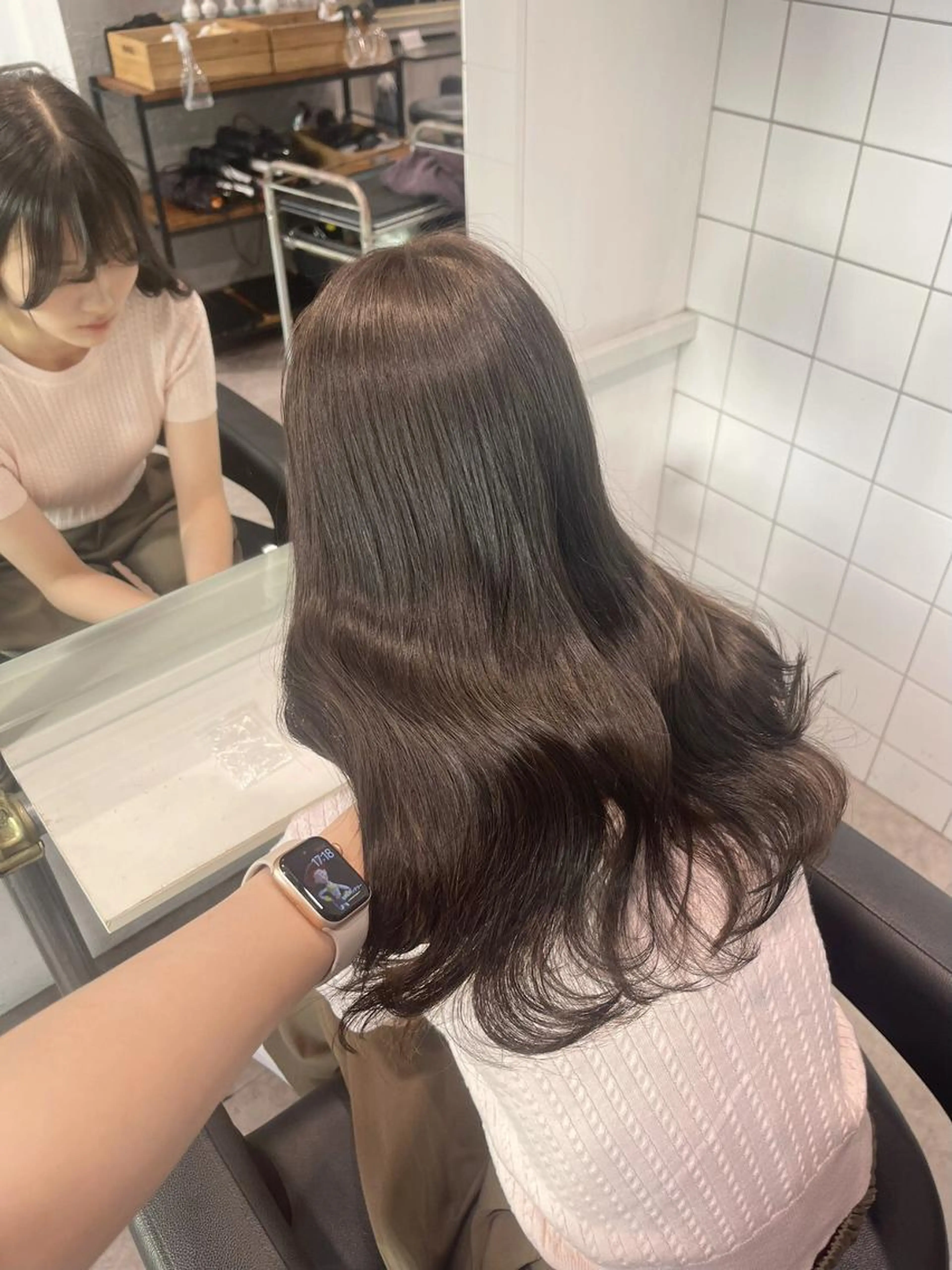【💕2回目の方限定💕】うる艶カラー➕ハホニコトリートメント＋炭酸スパ💗の写真
