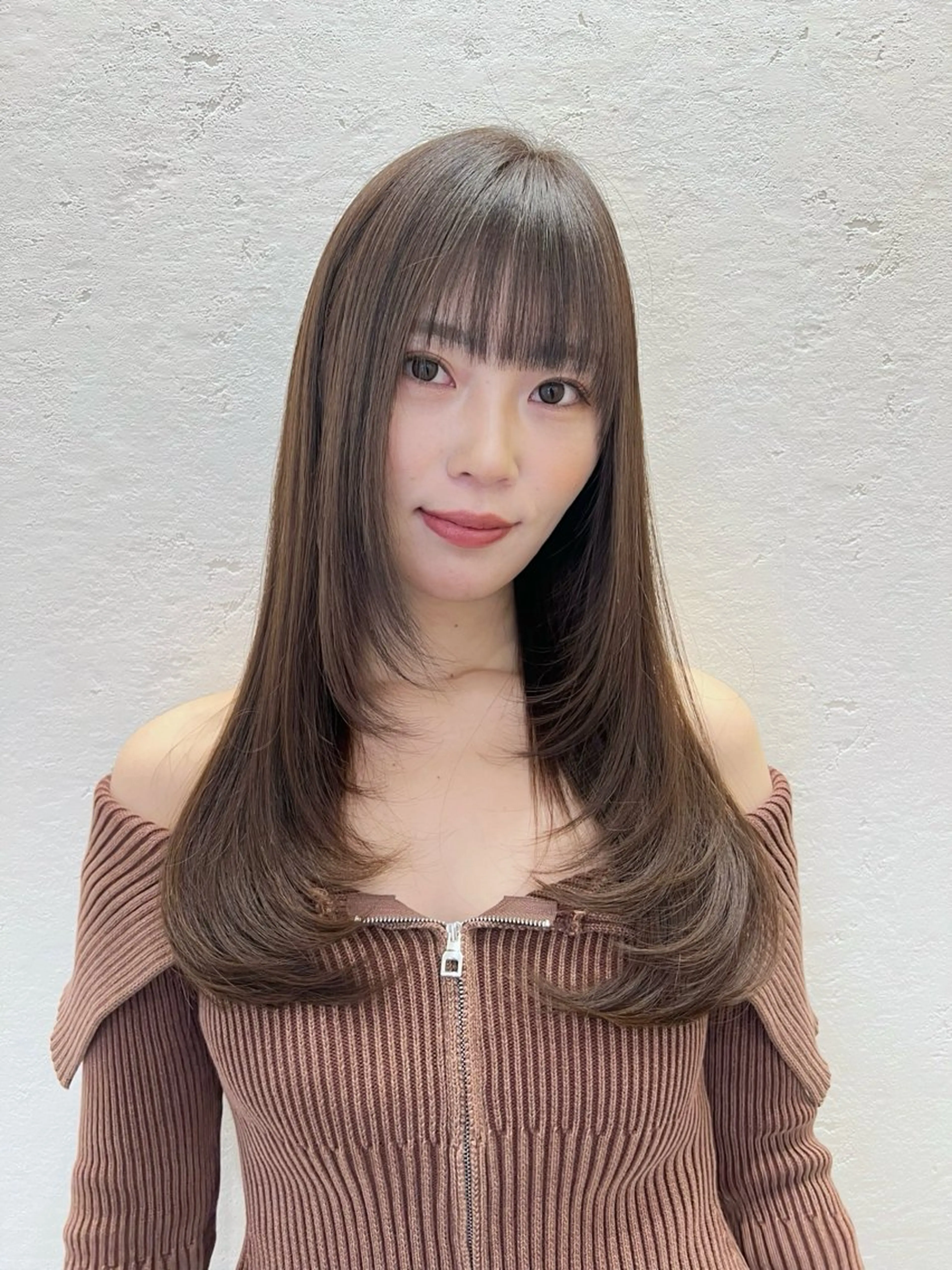 ロング カラー カット ヘアカラー 韓国ヘア×髪質改善 /yoshikaのヘアスタイル