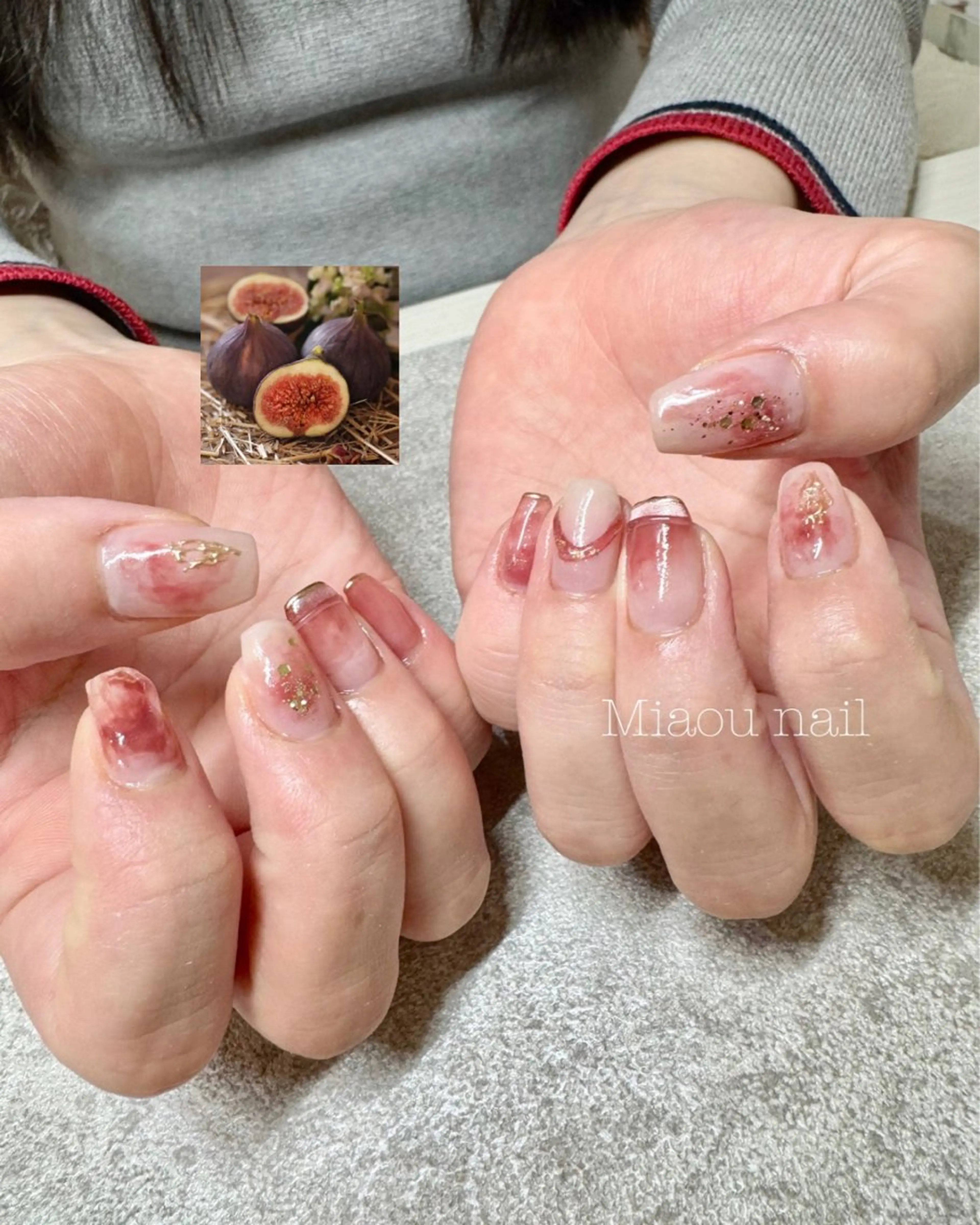 ネイル Miaou nail ミャウ ネイルのネイルデザイン