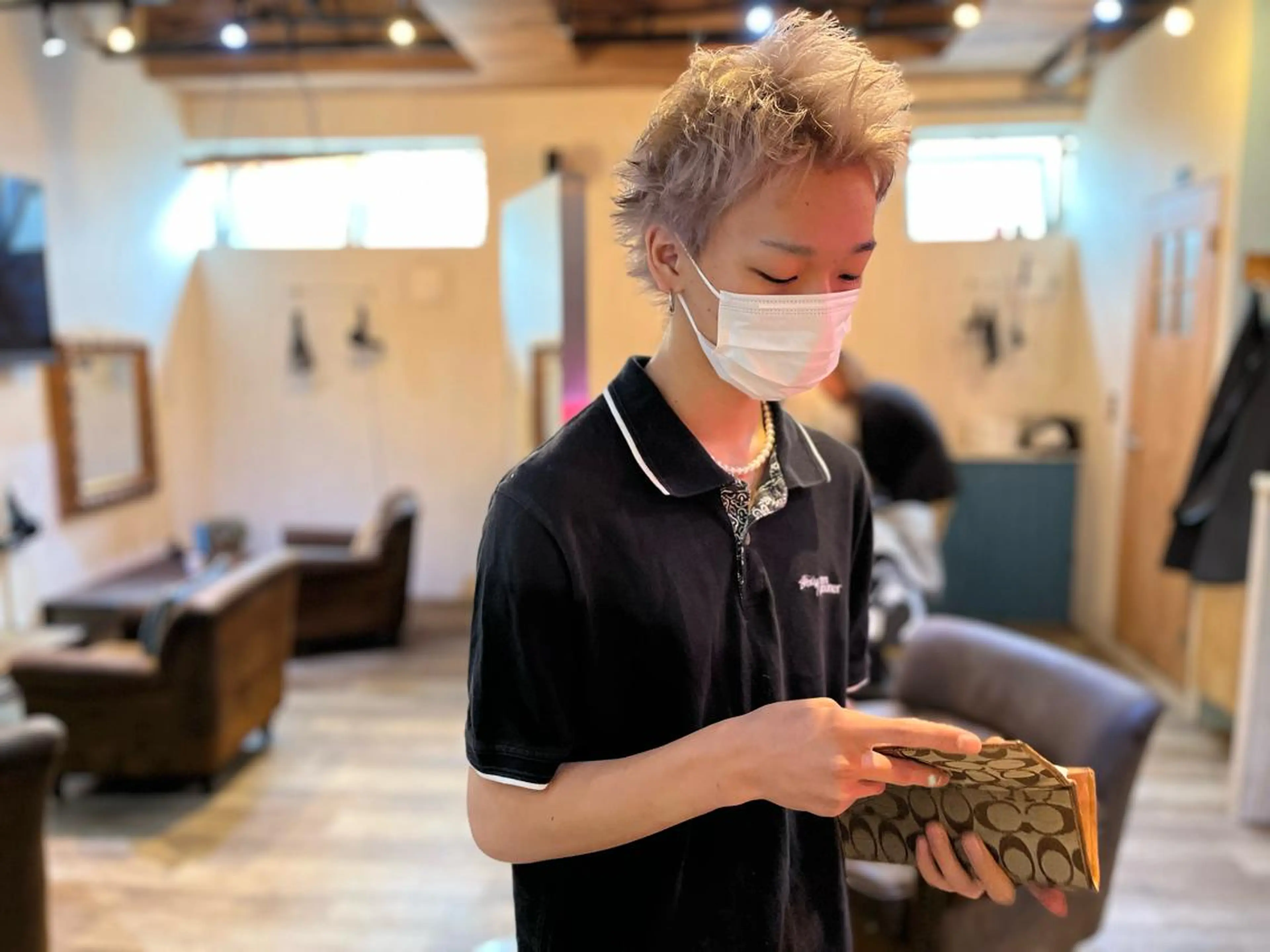 ショート カラー 🌿黒瀧　将太🌿 【パーマスタイル】のヘアスタイル