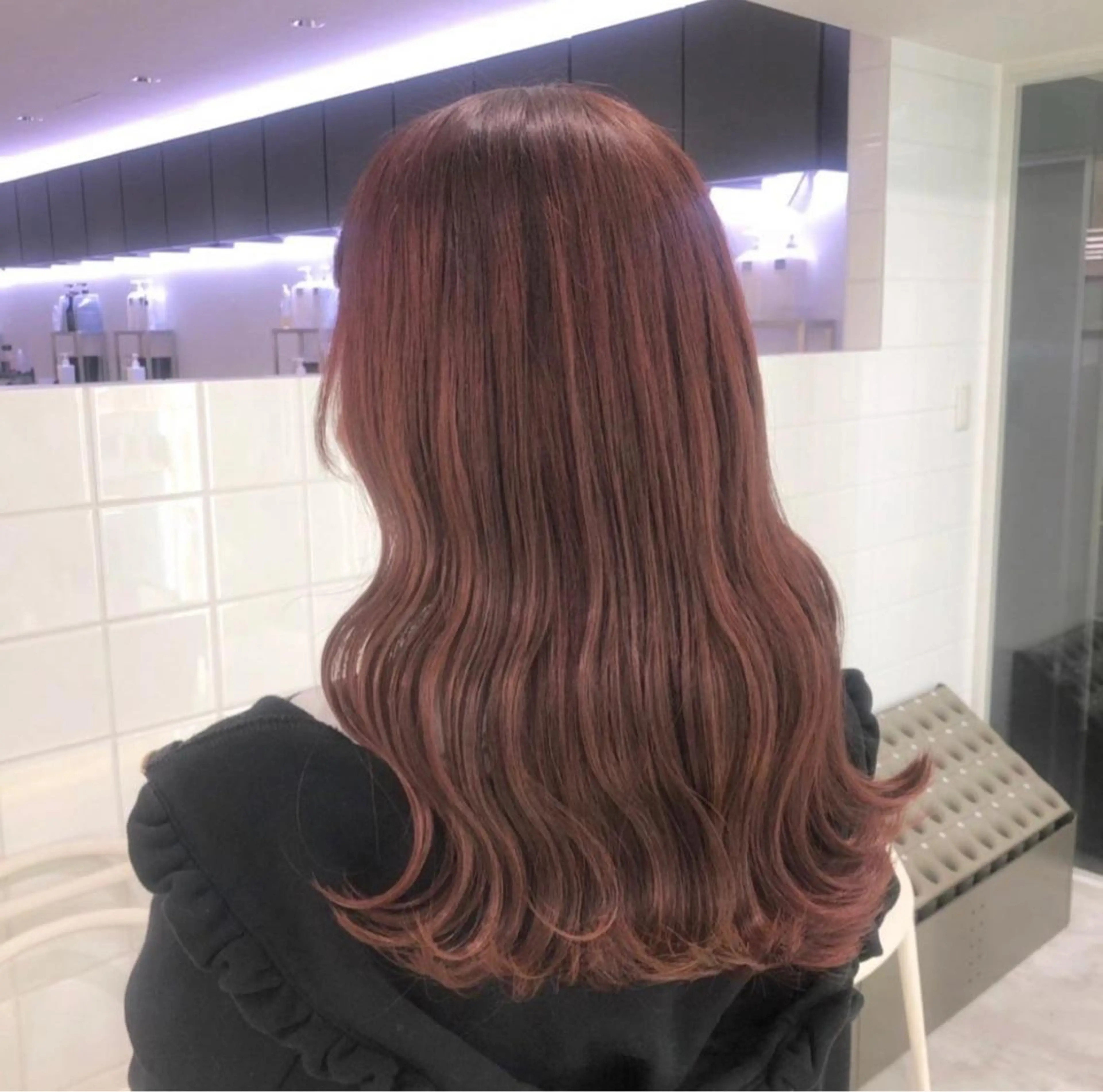 セミロング カラー 🎀Girly艶髪 暖色🎀Harukaのヘアスタイル