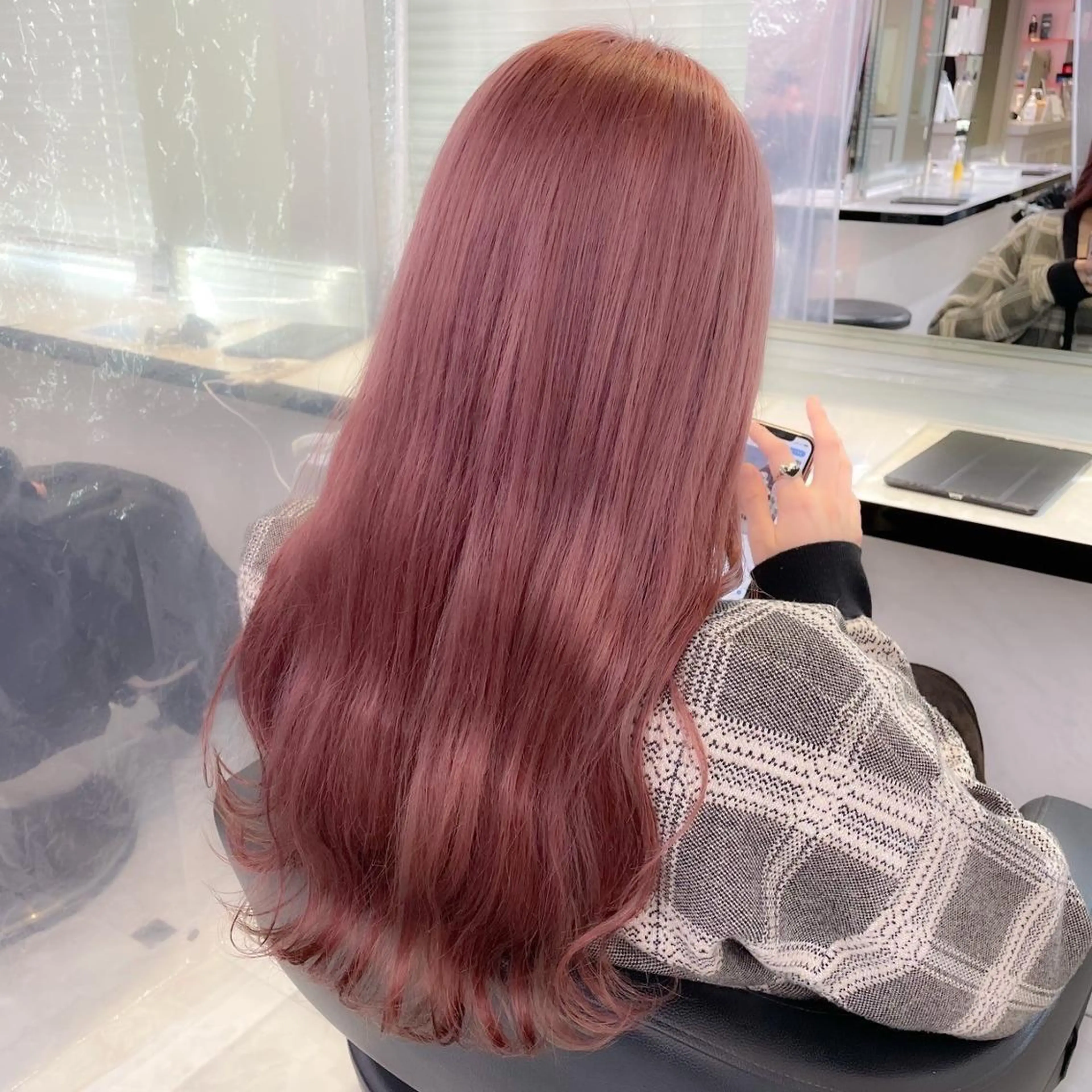 カラー 韓国風暖色カラー‎ 🩰🎀/yurinのヘアスタイル