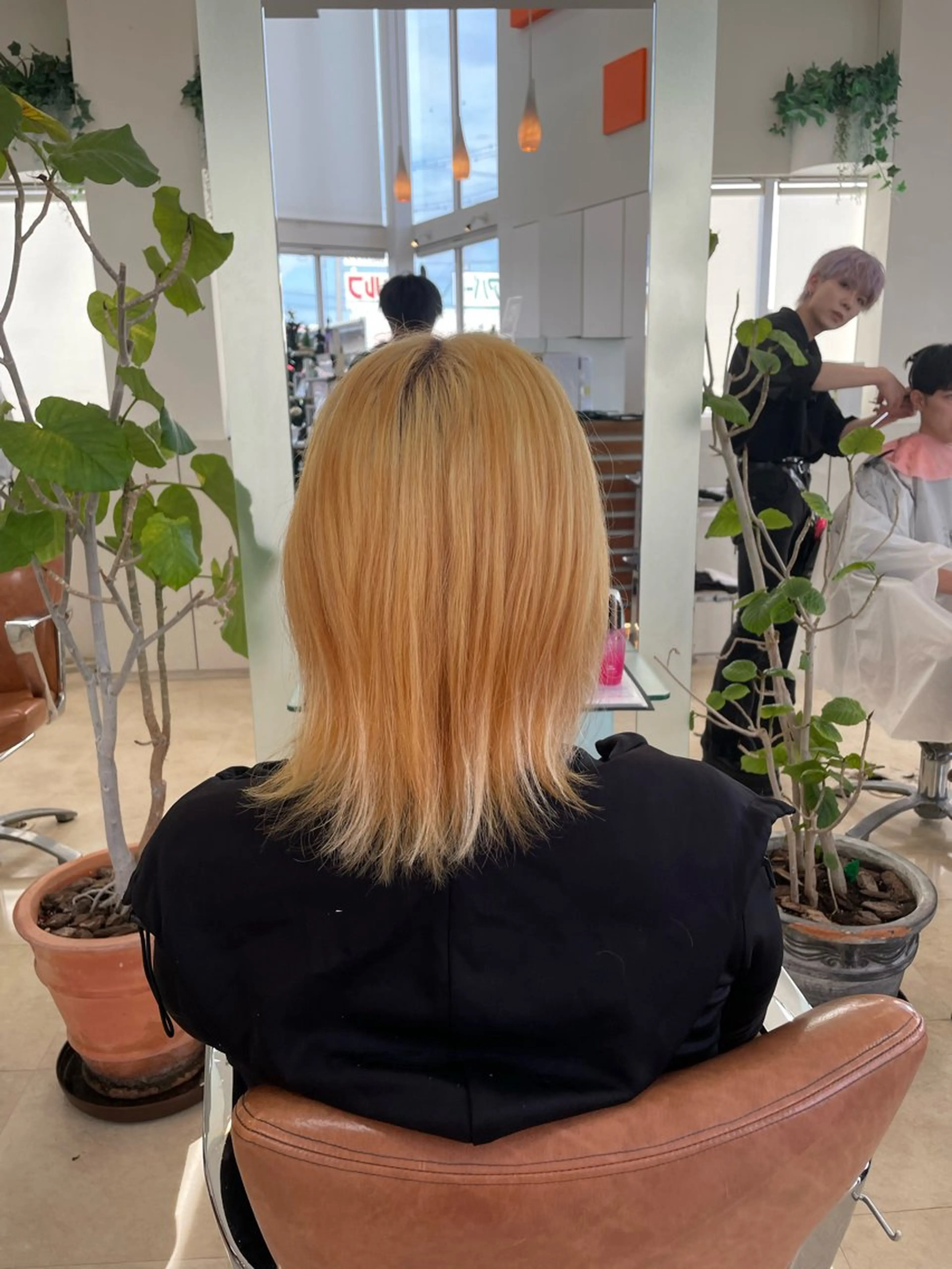 ミディアム カラー メンズ 刈り上げ chic大宮東口所属・🔥大宮メンズ特化 ﾒﾝｽﾞﾍｱ伊藤🔥のヘアスタイル