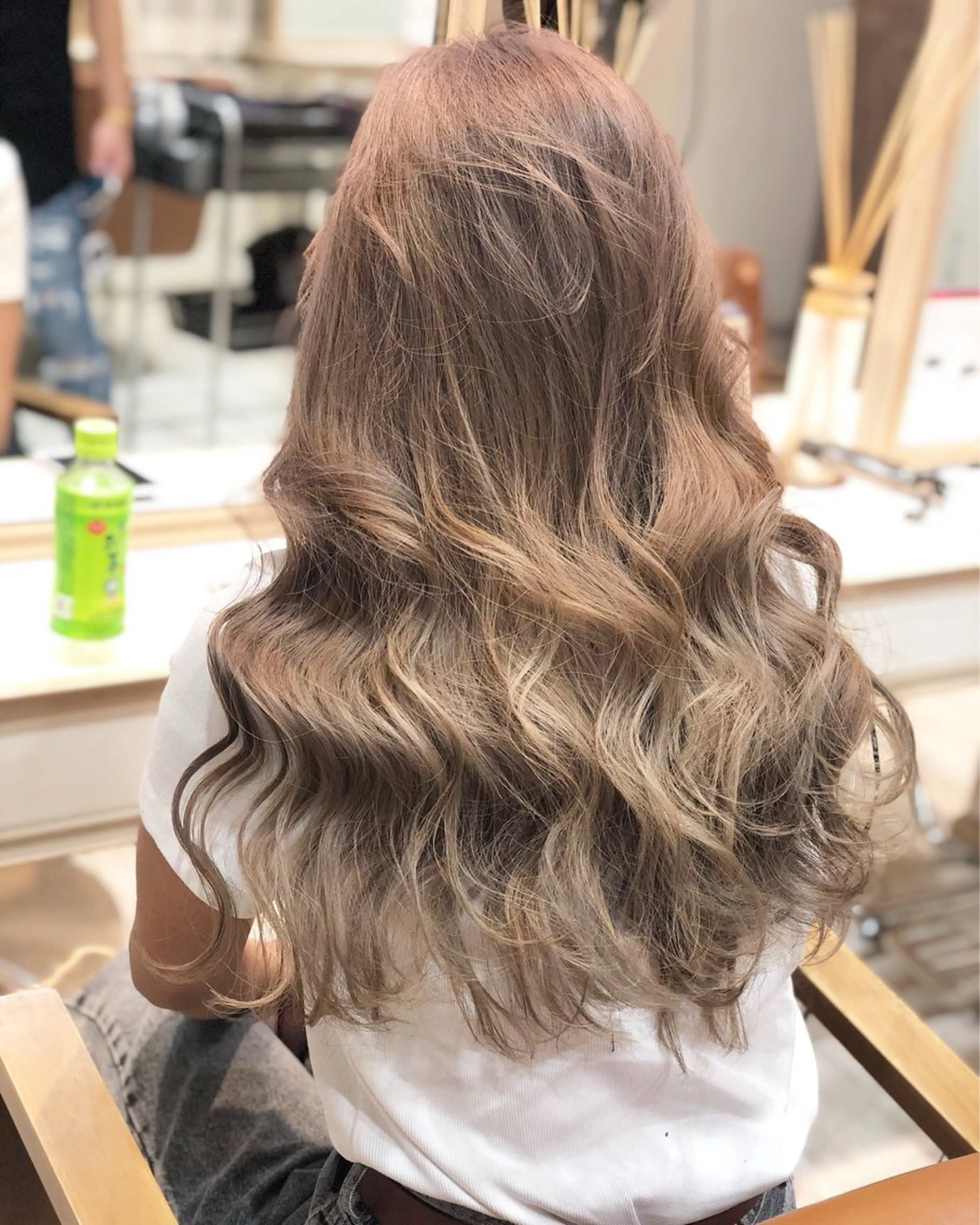 ロング 🔗透明感カラー🔗 エクステ✂️はるちかのヘアスタイル