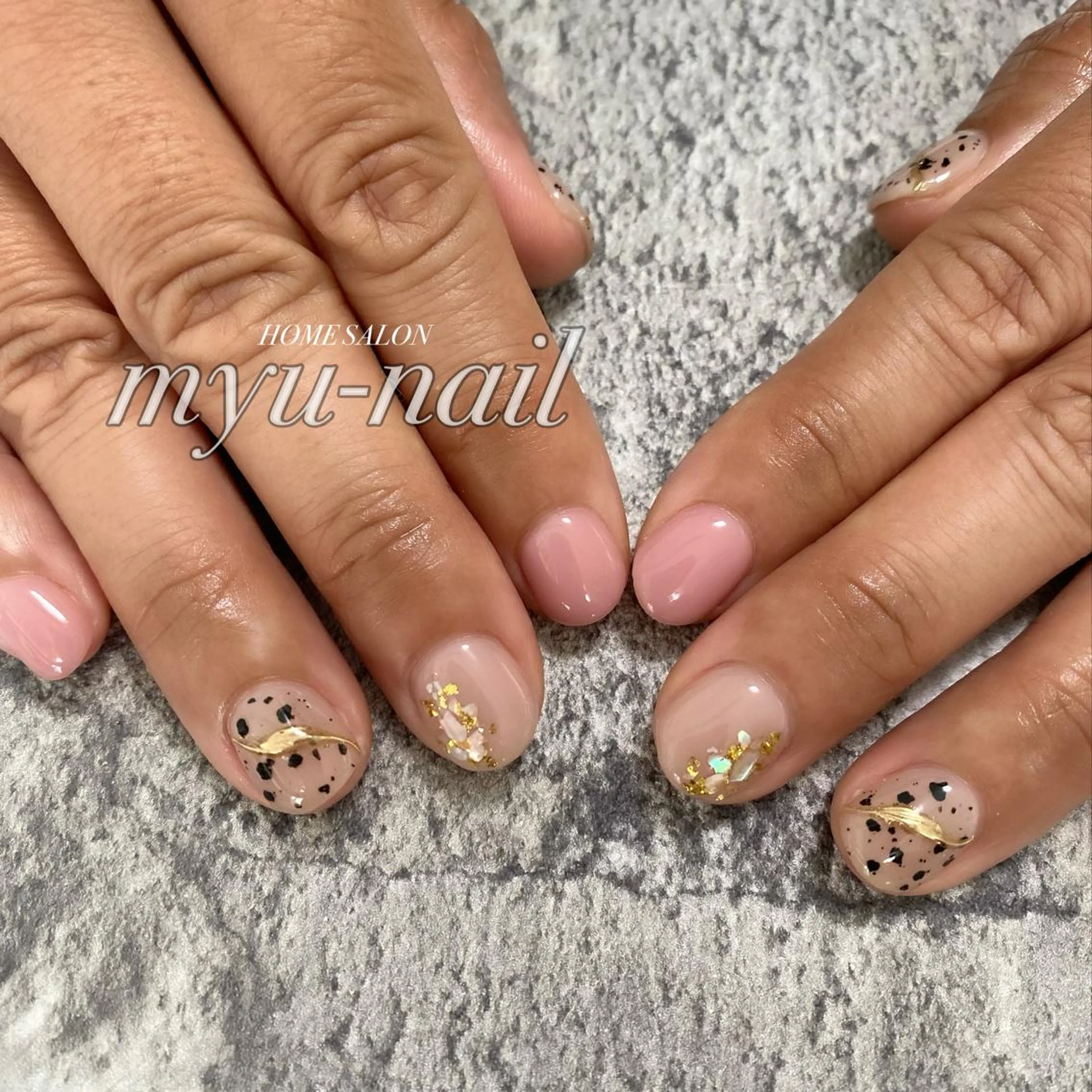 ネイル ホームサロン myu-nailのネイルデザイン