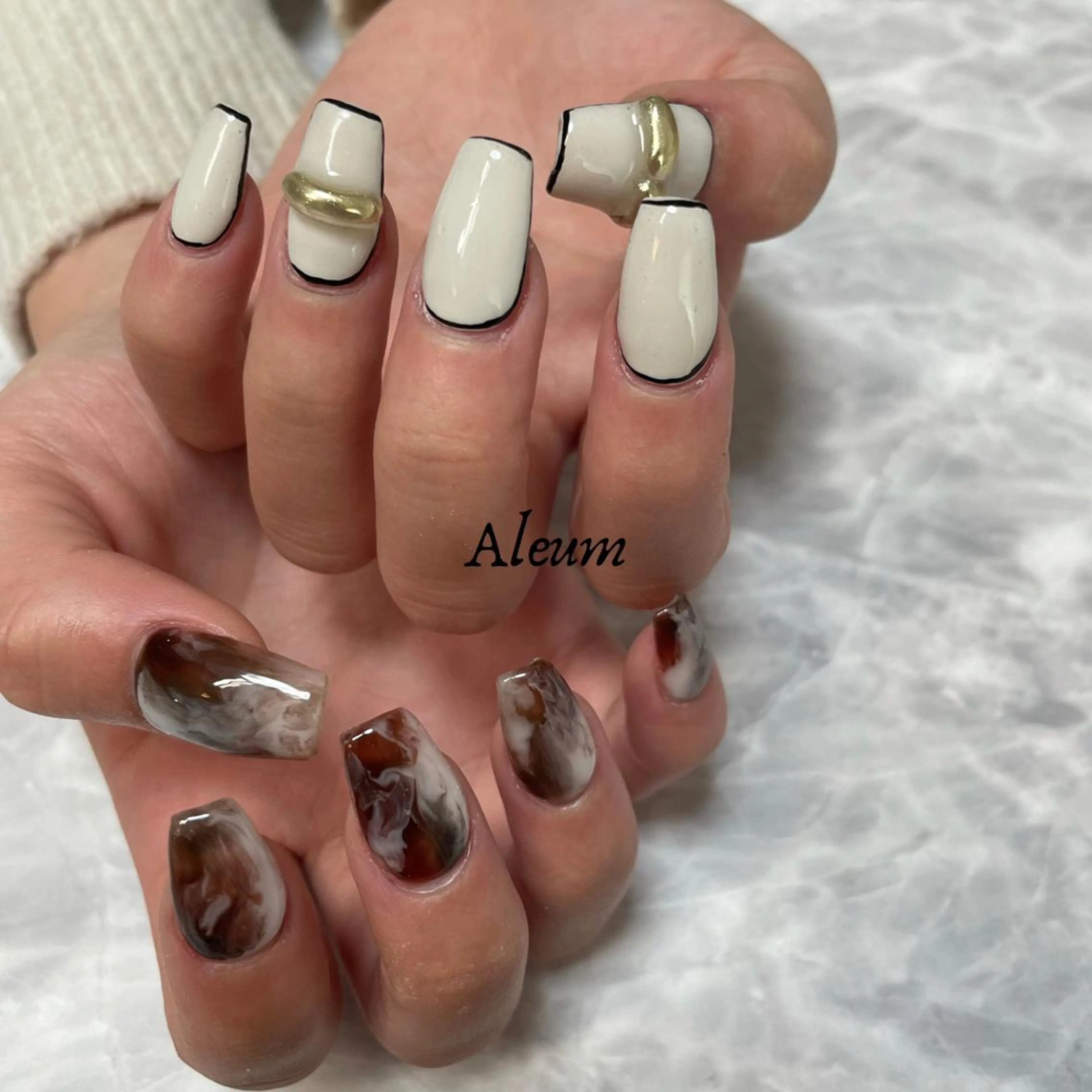 ネイル ハンドネイル Aleum所属・Nail Salon Aleumのネイルデザイン