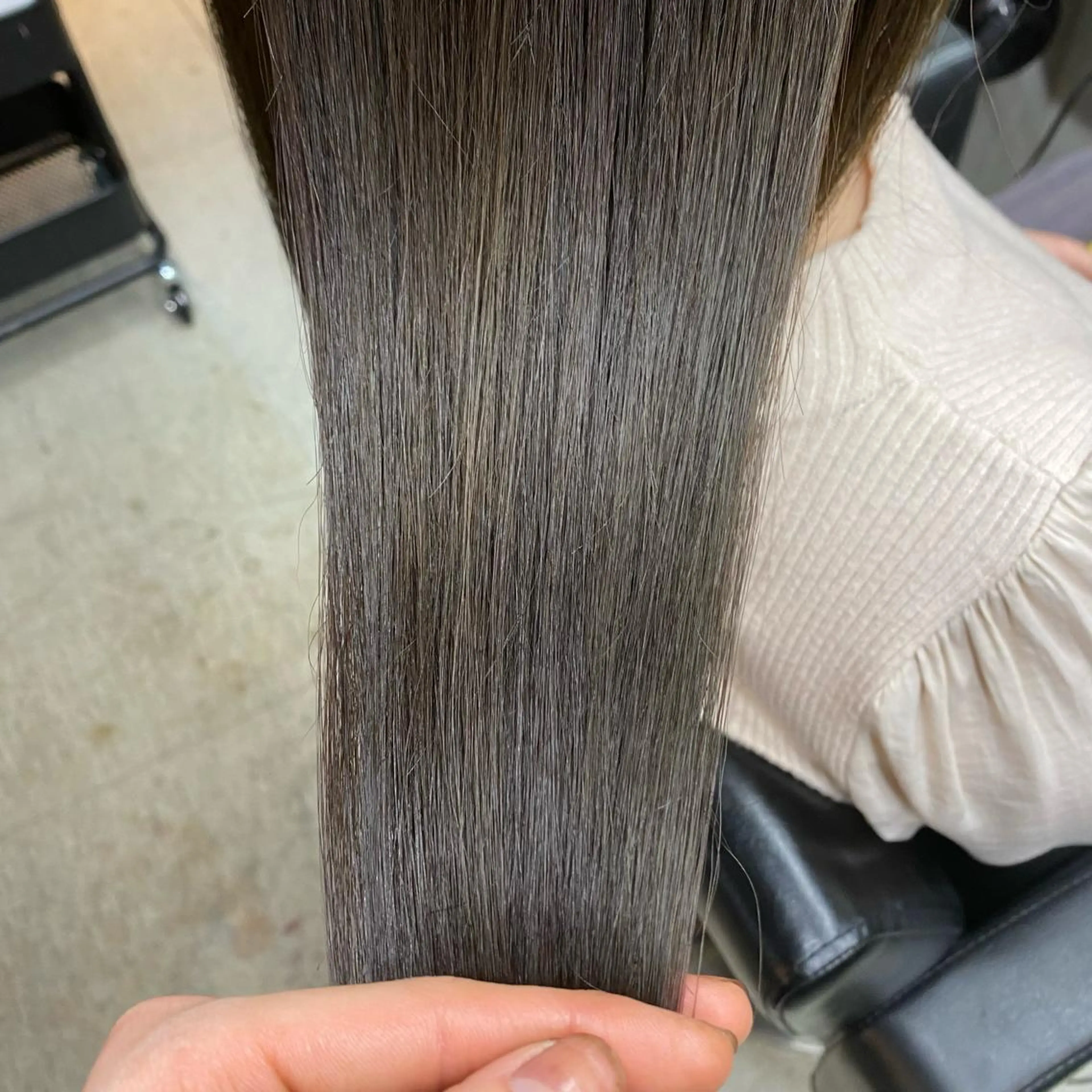 ロング カラー カット ヘアカラー トリートメント amie蒲田西口所属・🫧褒められ艶髪🫧 Minamiのヘアスタイル