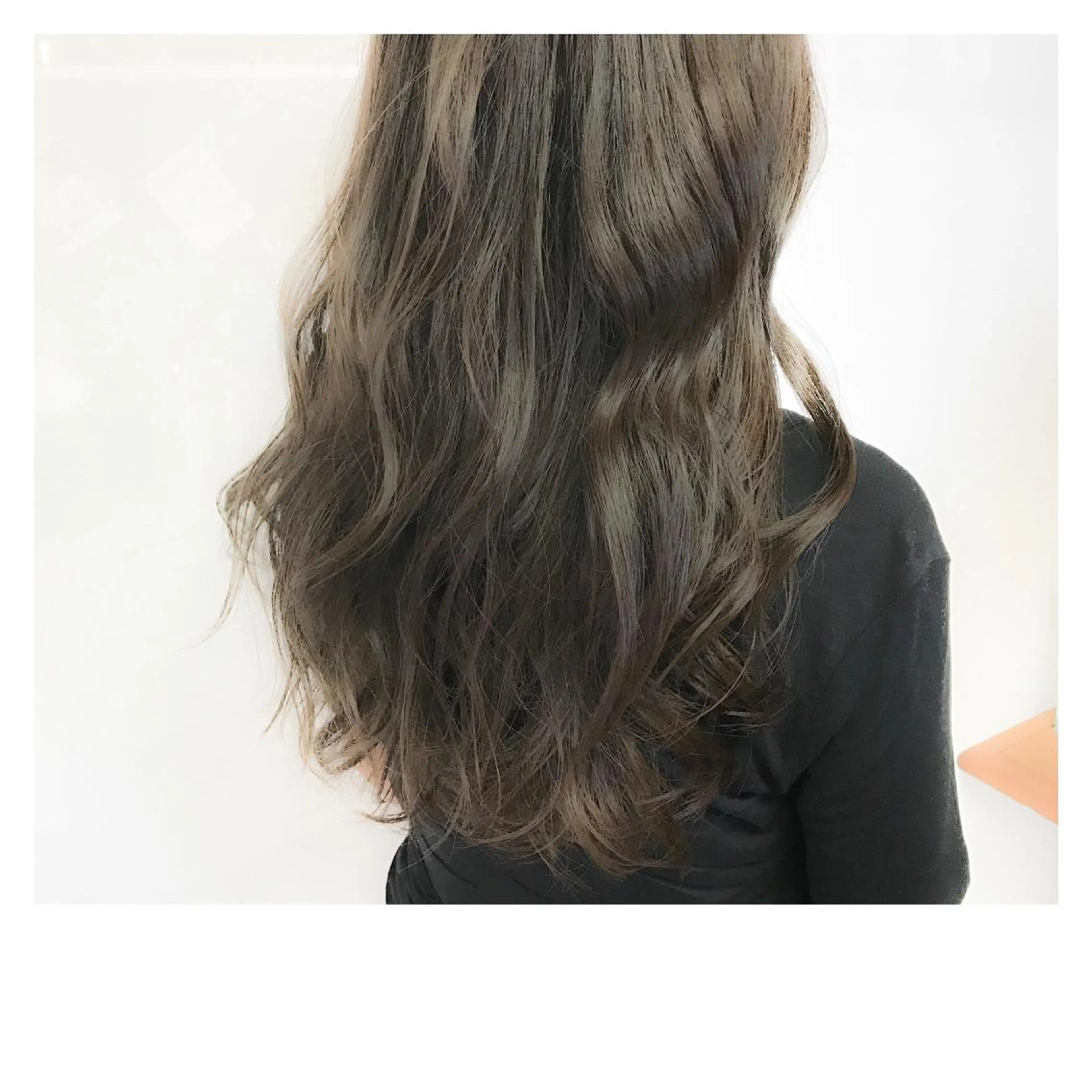 ロング カラー グレージュ clan五反田所属・髪質改善、縮毛矯正 店長浅野太郎のヘアスタイル