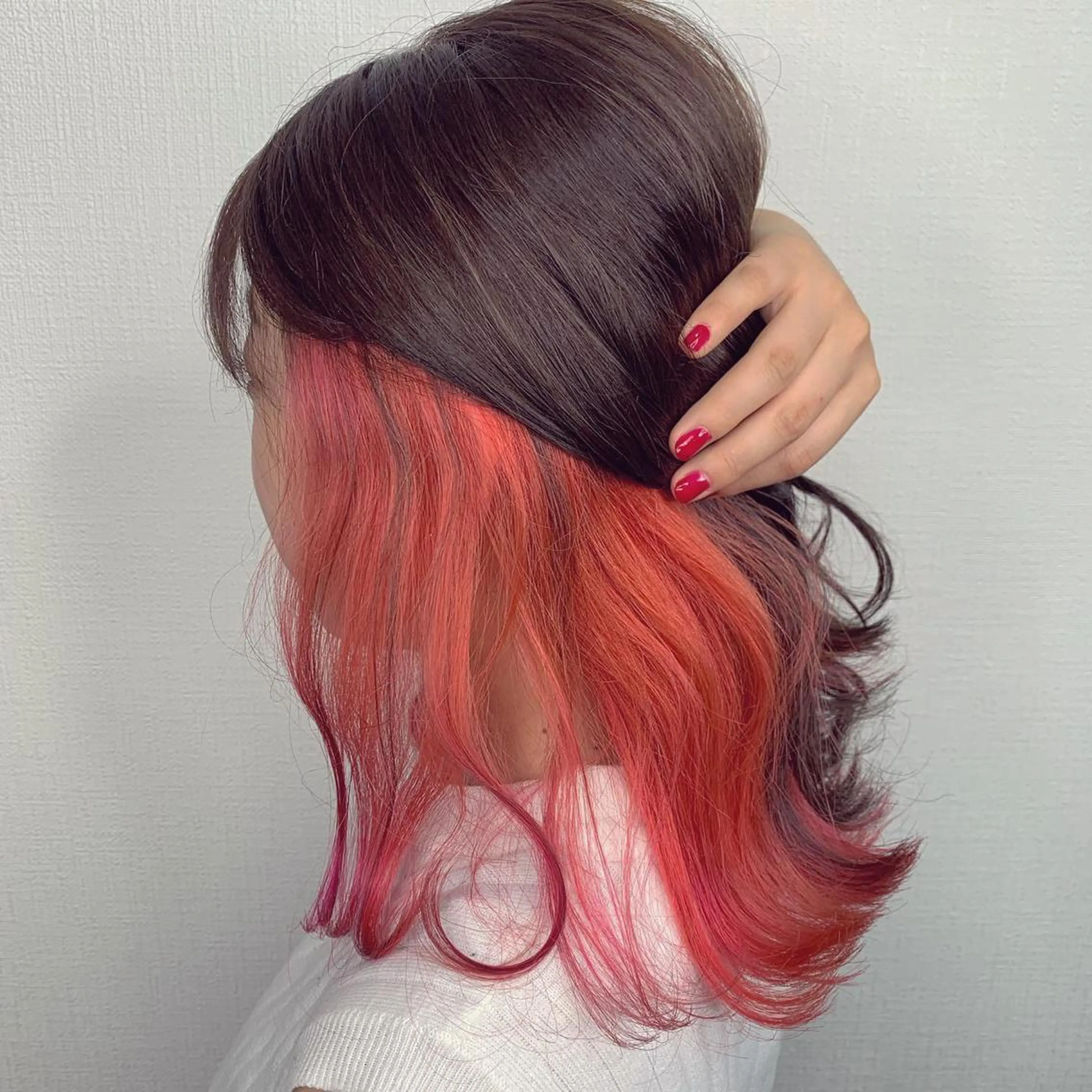 セミロング ヘアカラー actanoid etto所属・佐藤 香太のヘアスタイル