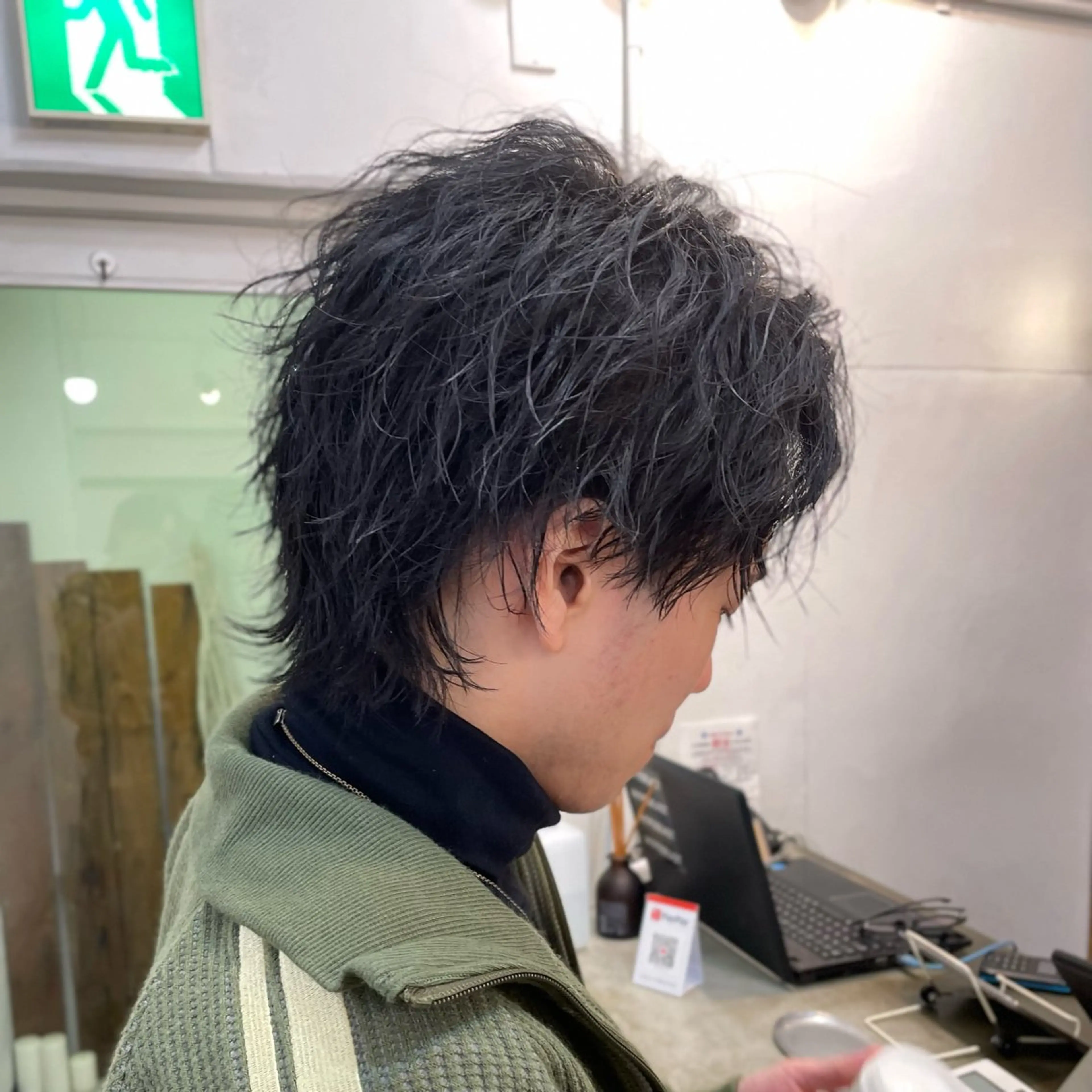 メンズ カット パーマ トリートメント 【髪質改善サロン】 🌟だいち🌟のヘアスタイル