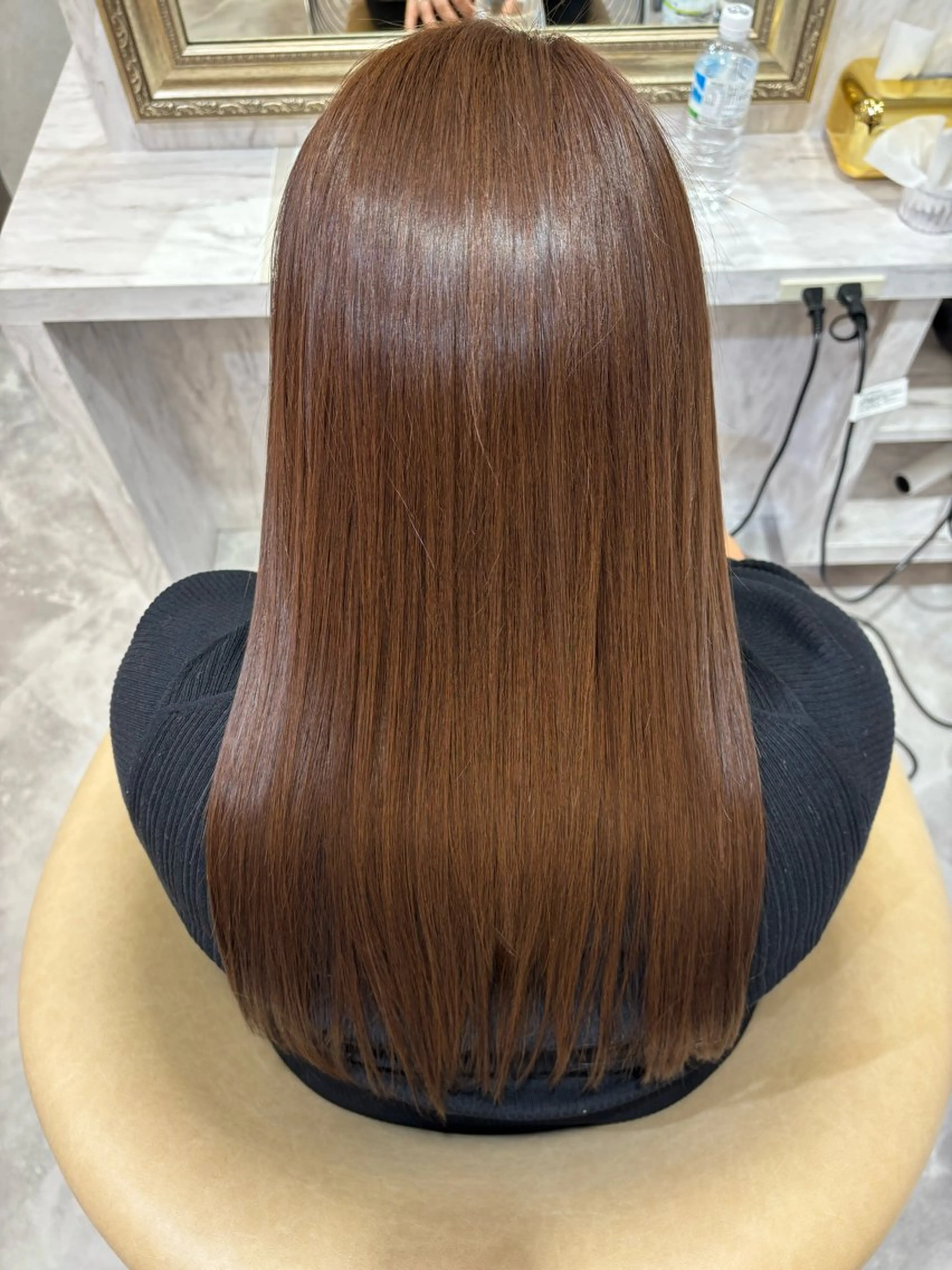 ロング 縮毛矯正 Lupinus hair design所属・Matsuo Eisukeのヘアスタイル