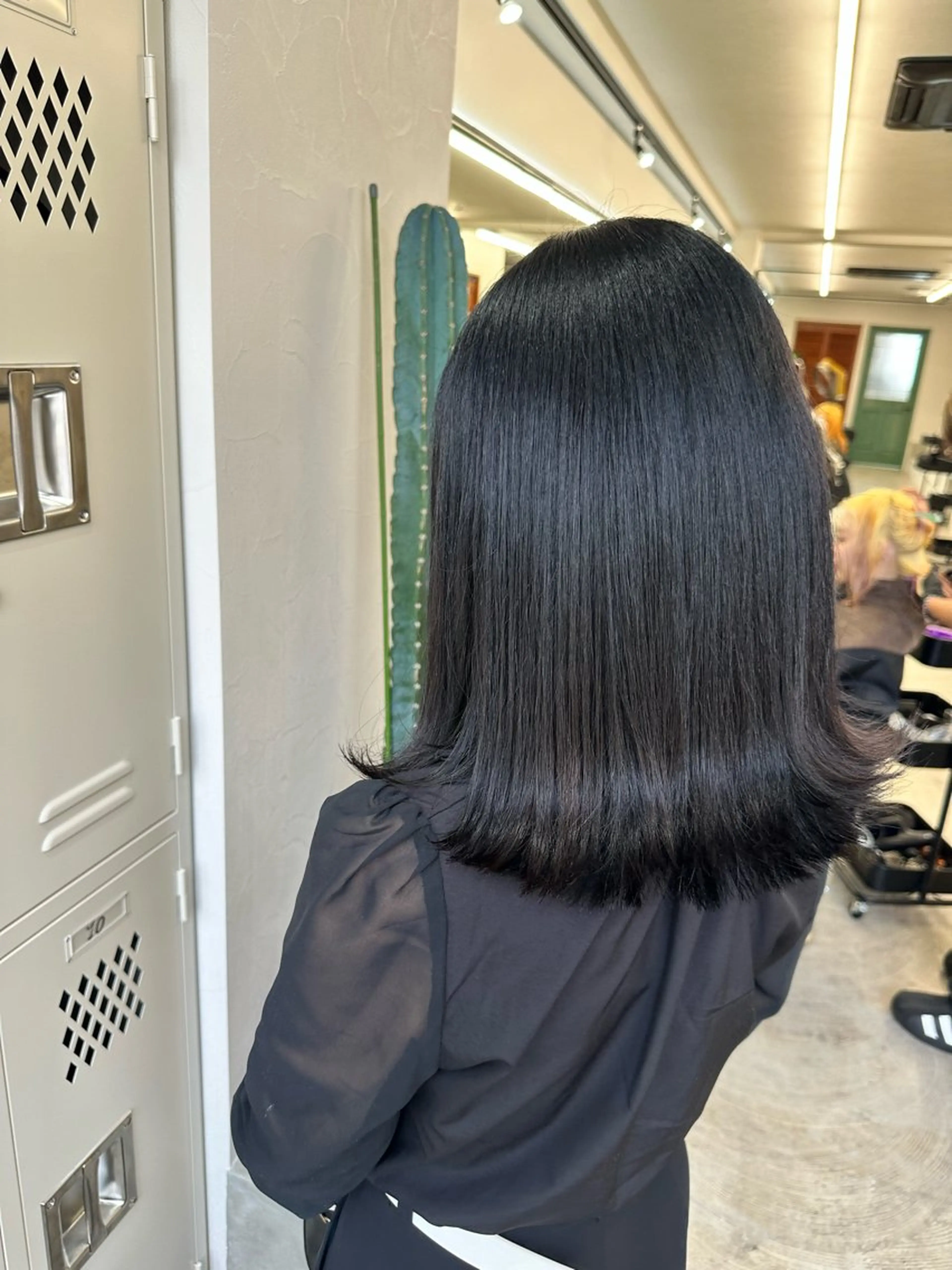 セミロング 髪質改善 トリートメント カット トリートメント 髪質改善/レイヤー/ 艶髪🎀ayaneのヘアスタイル