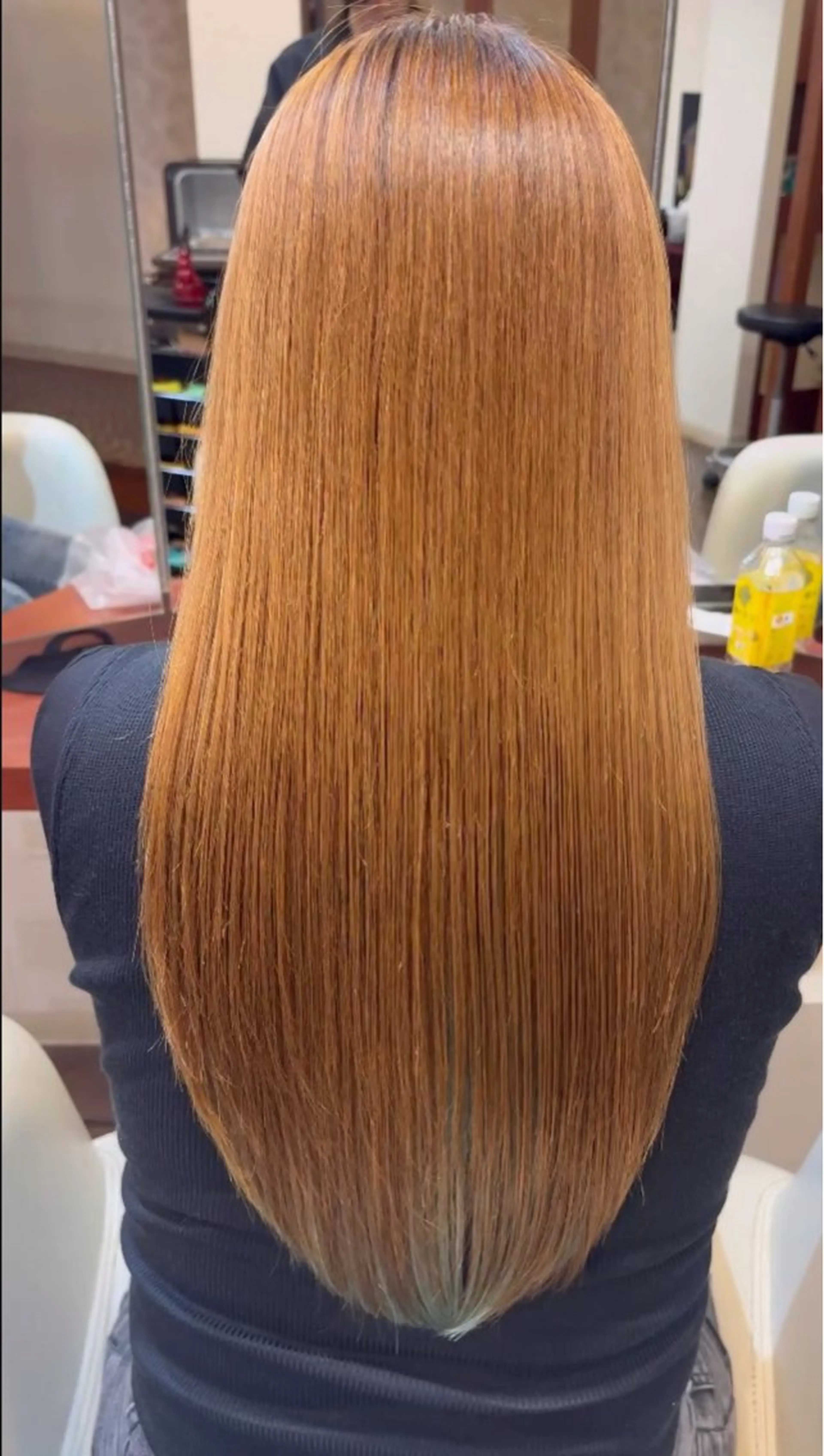 ロング パーマ トリートメント ストレートパーマ カット 縮毛矯正 Tiamat所属・【ショート/艶髪】 福村佳祐のヘアスタイル