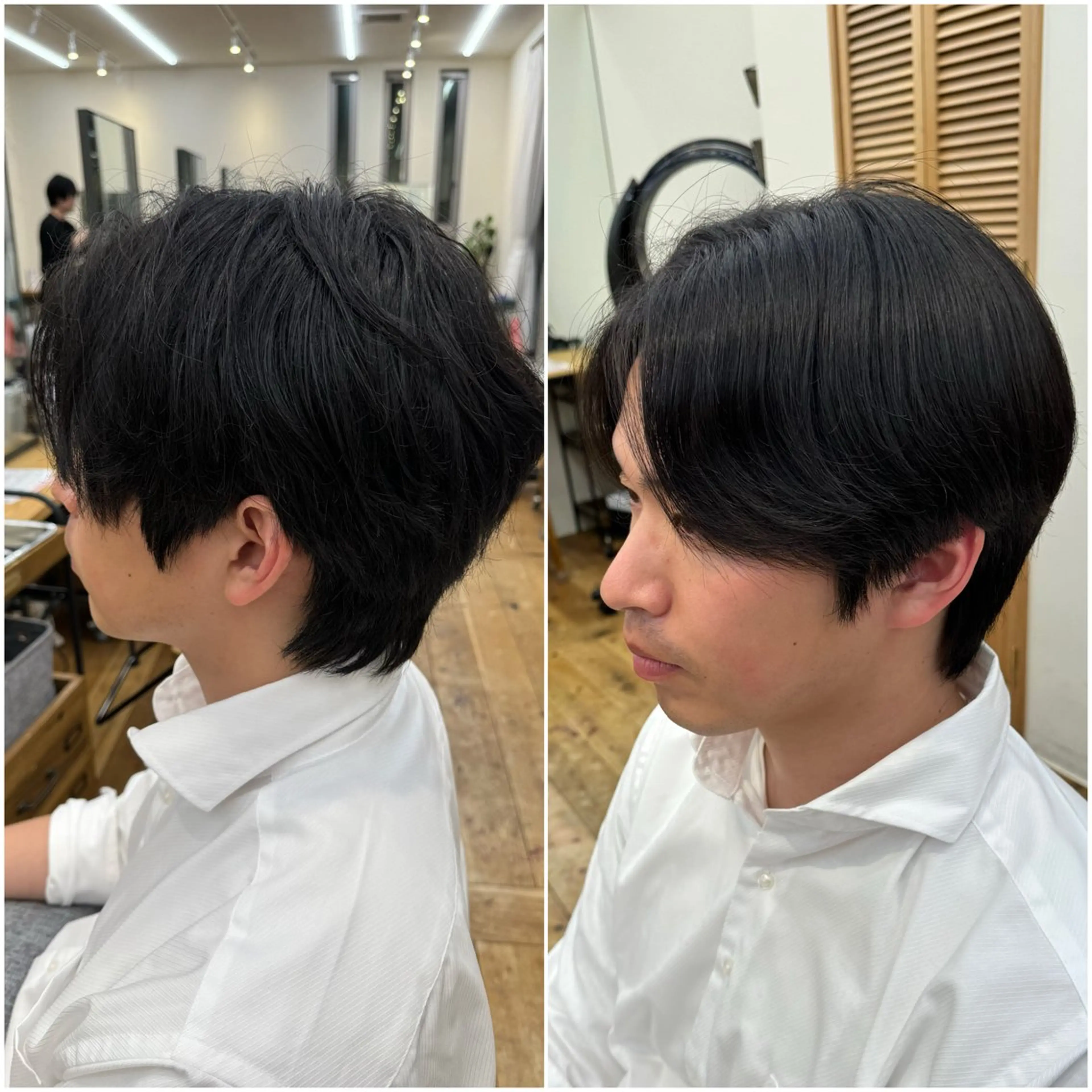 メンズ 縮毛矯正 🐋湊 ゆうき /レイヤーカット🫧のヘアスタイル