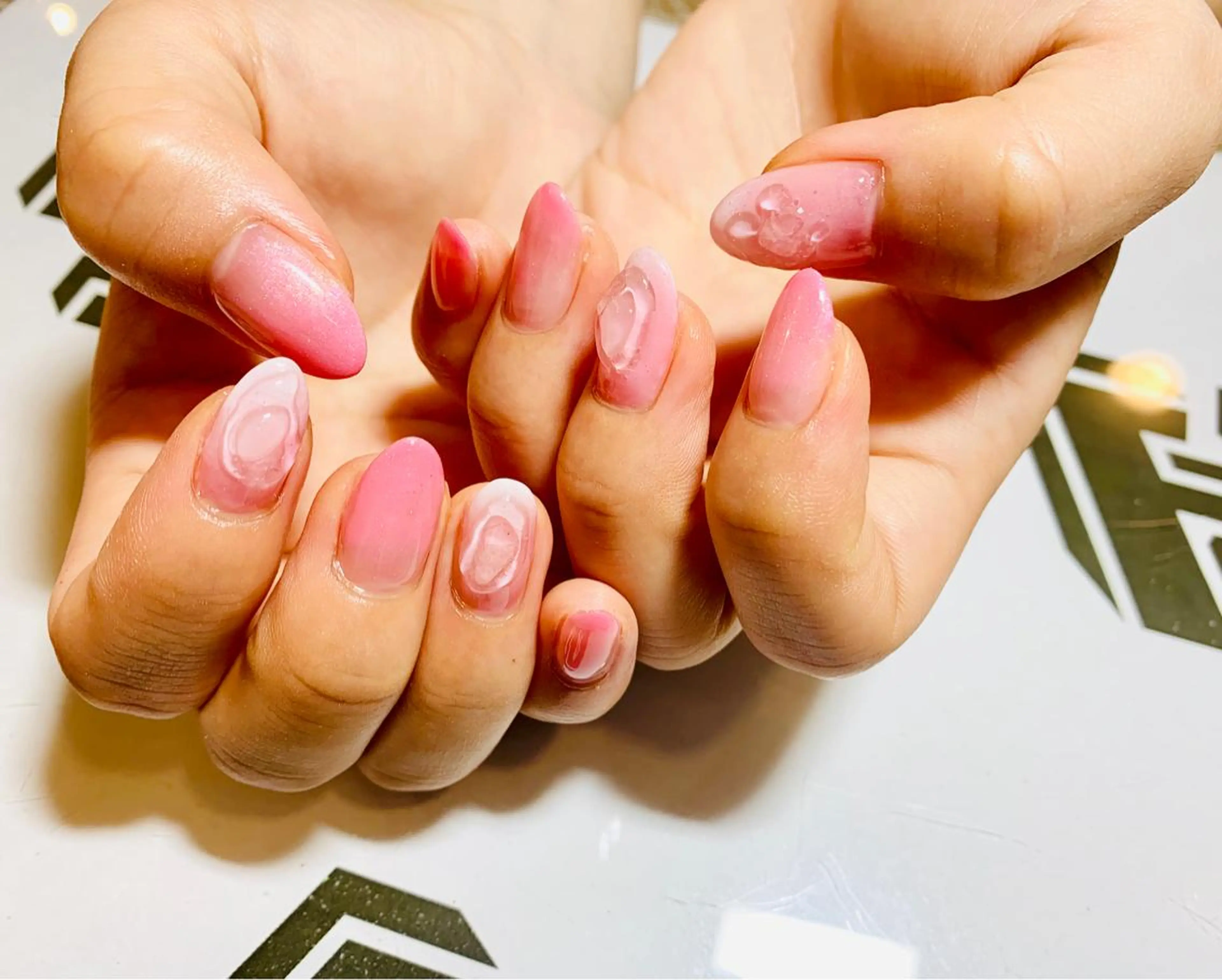 ネイル ハンドネイル JuniNail韓国 ネイリストsuのネイルデザイン