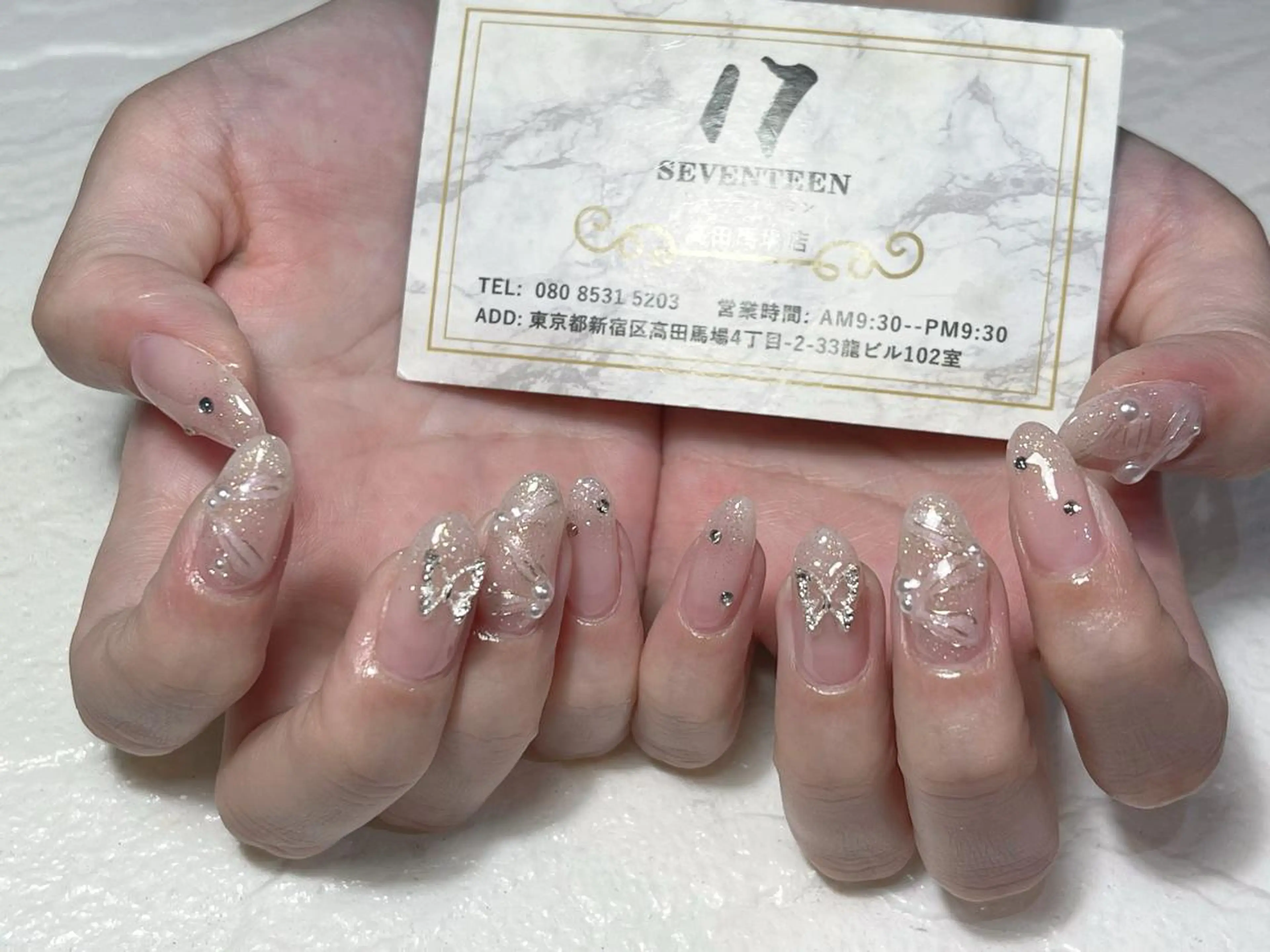 ネイル 持ち込み seventeen nail高田馬場店のネイルデザイン