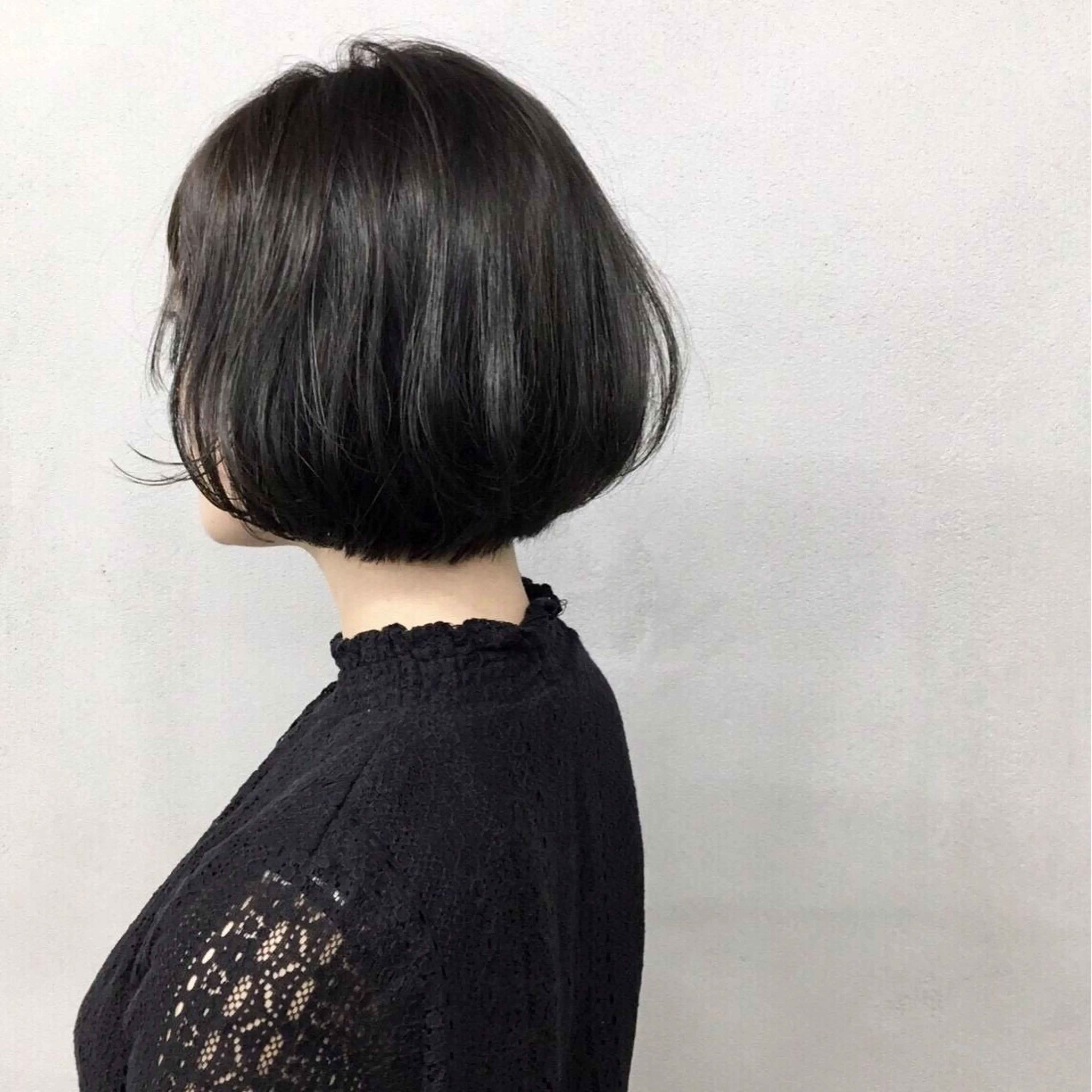 ショート カラー グラデーションカラー ボブ ヘアカラー トリートメント ボブ/ショート/ 白髪染め/メンズ葛西のヘアスタイル