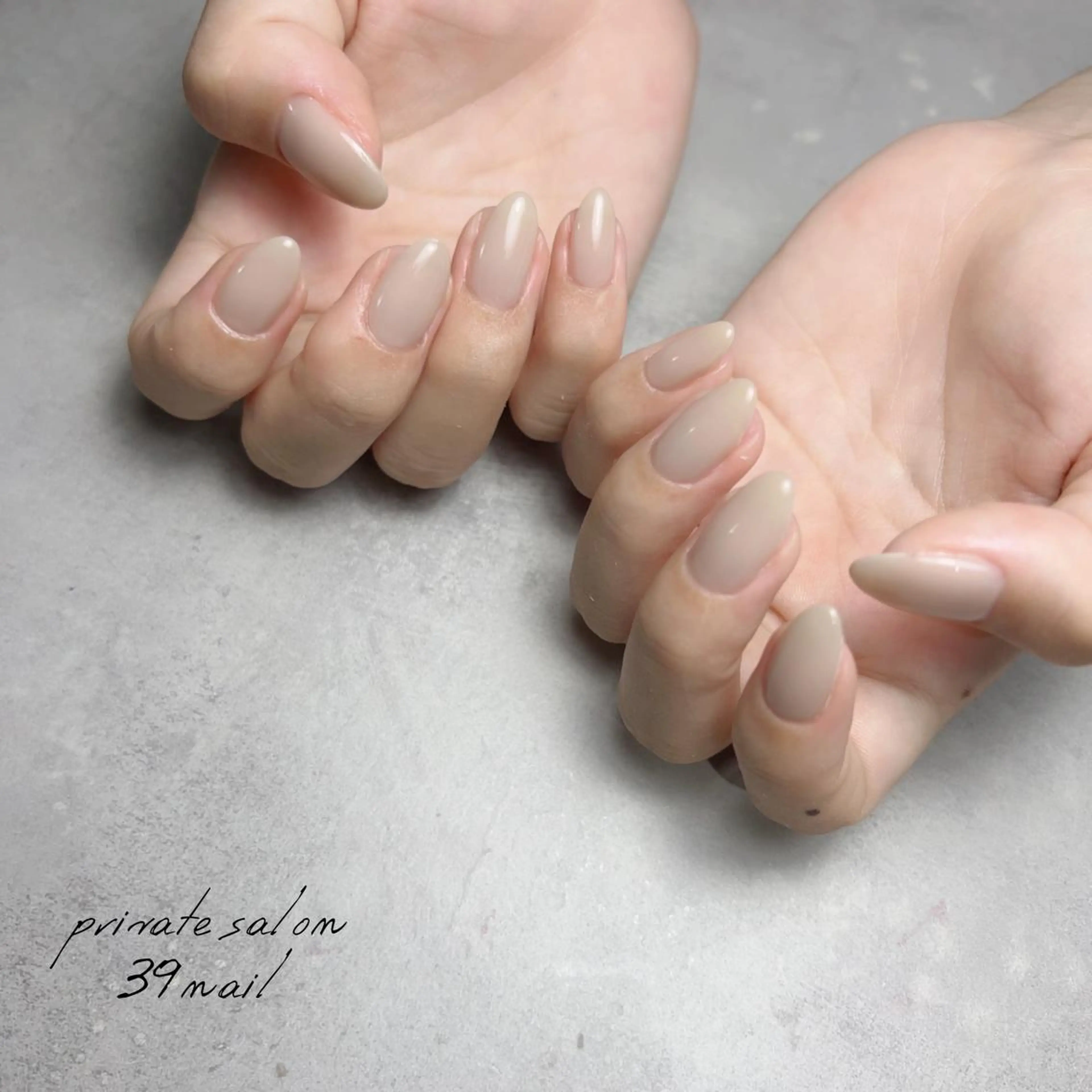 ミディアム ネイル ハンドネイル 京橋 【39nail】のネイルデザイン