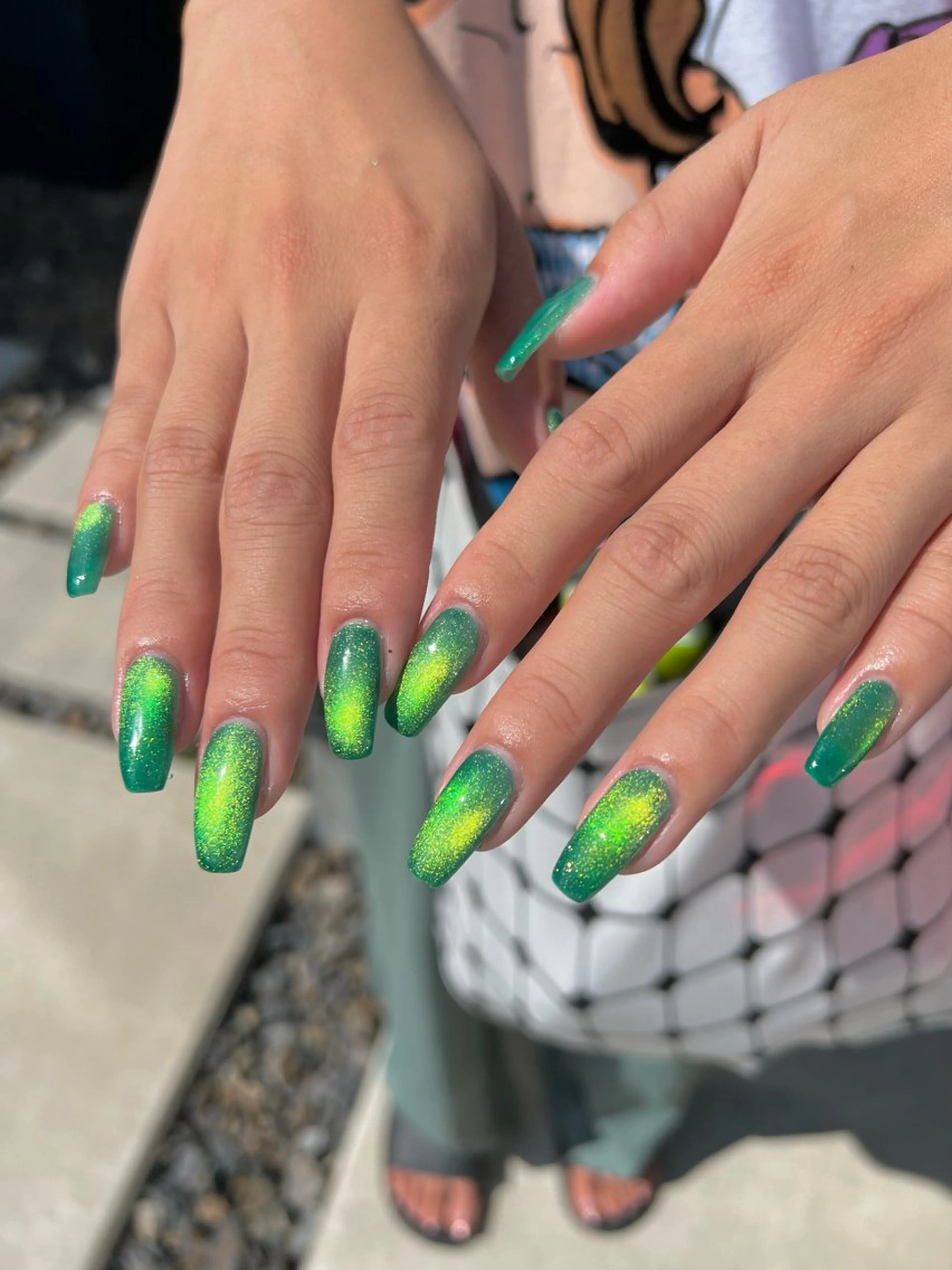 ネイル マグネットネイル nail salon y＋のネイルデザイン