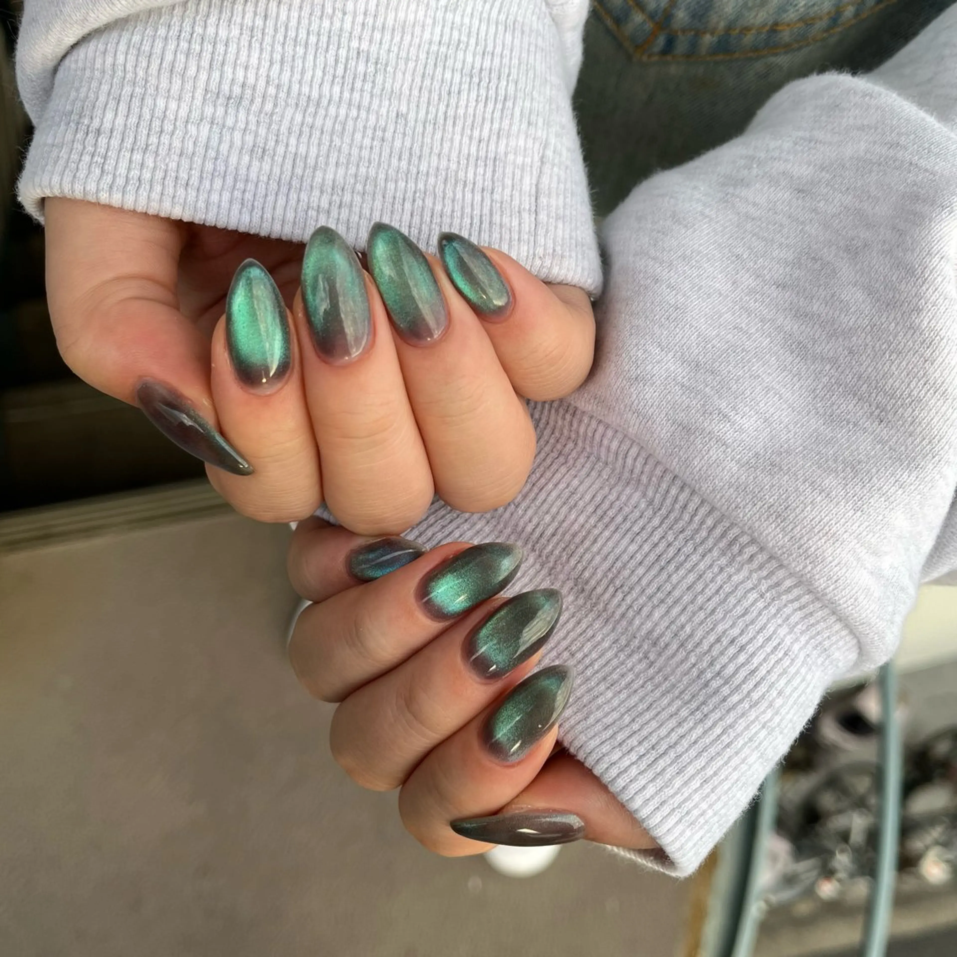 ネイル マグネットネイル tener 🧋yume🧋のネイルデザイン