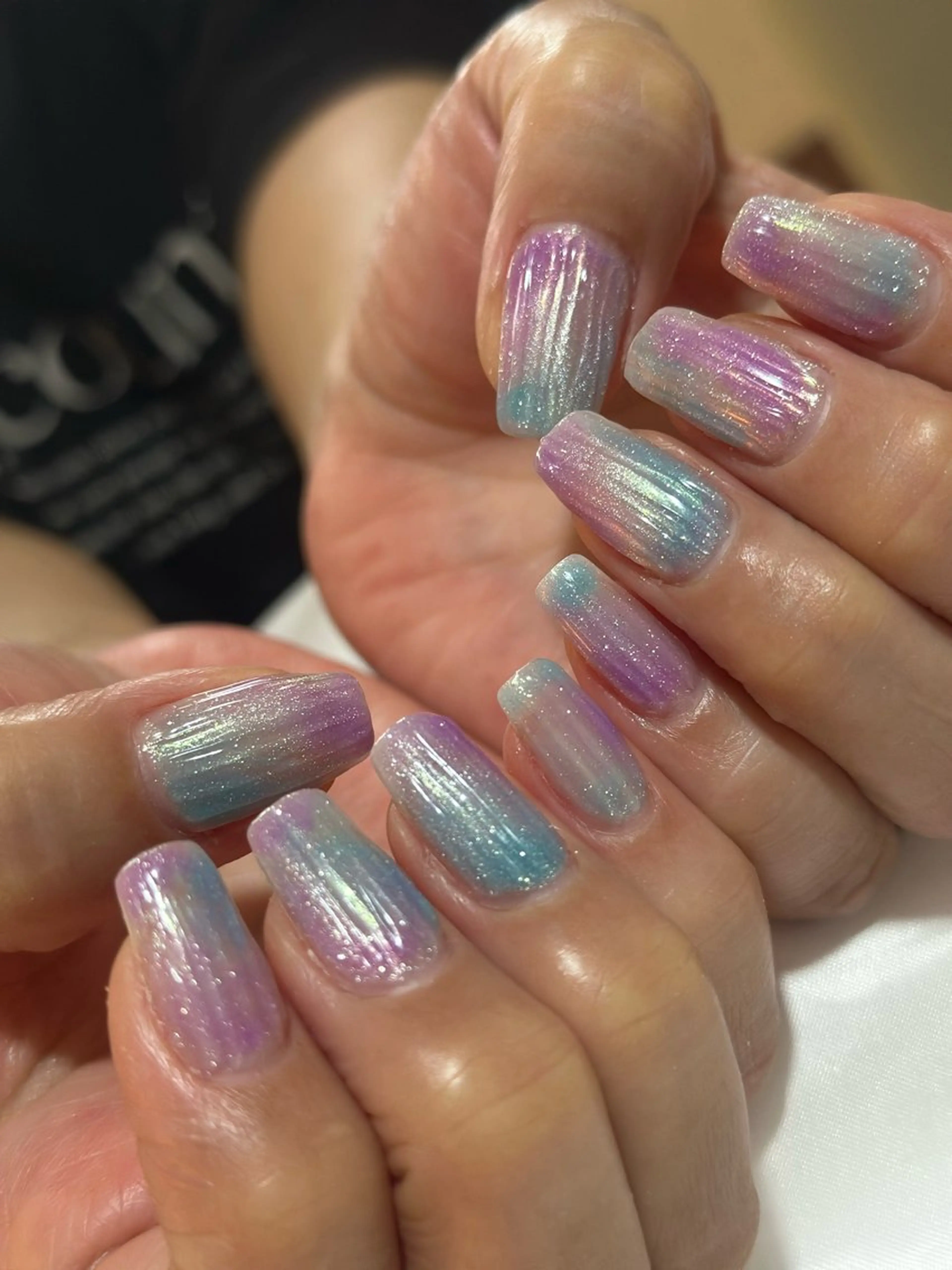 ネイル アートネイル クリアネイル ぷっくりネイル ハンドネイル beauty salon glory所属・glory💋 Kimiのネイルデザイン