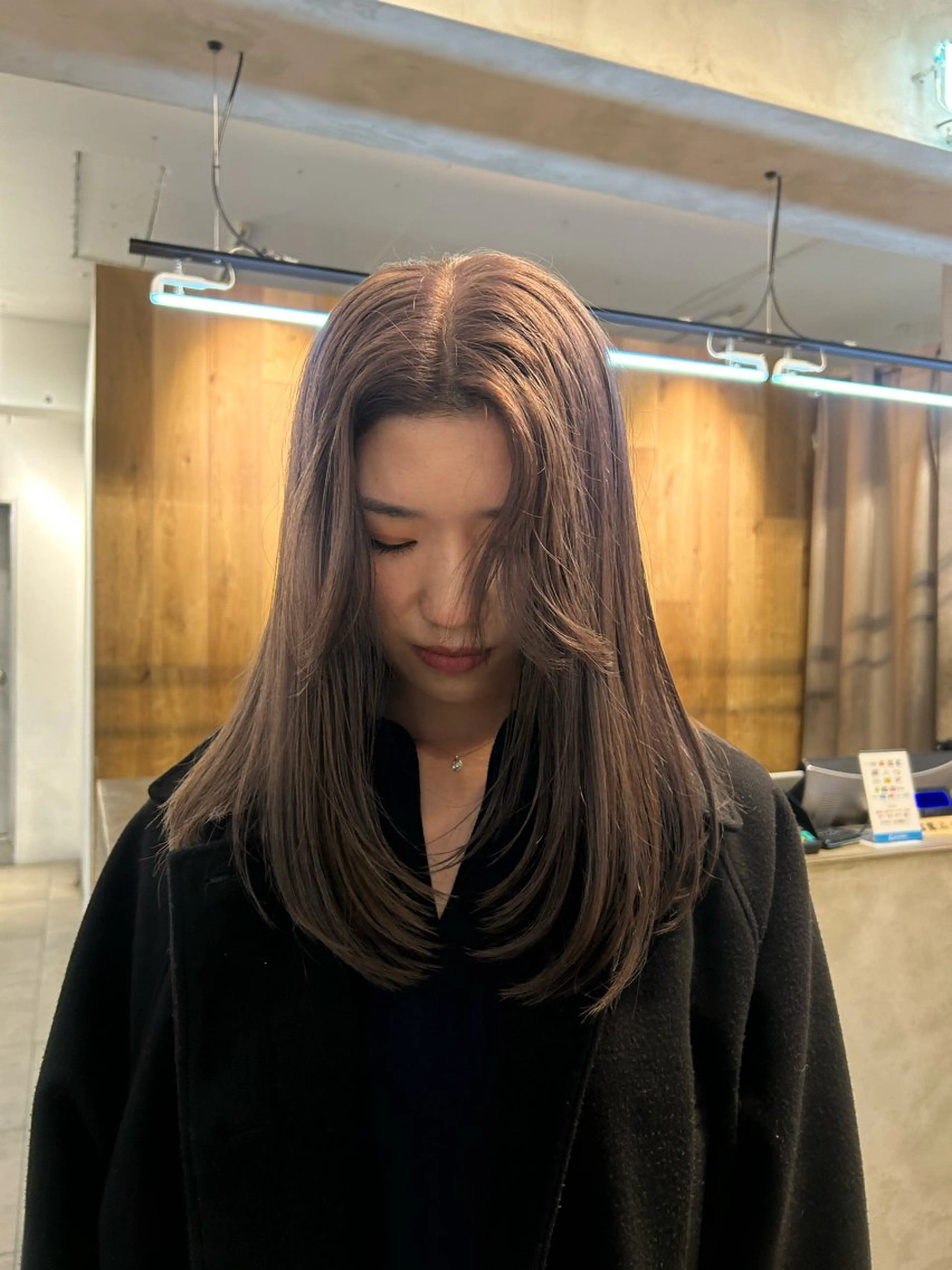 ロング カラー ブリーチ 透明感カラー グレージュ ラベンダーカラー ラベンダーグレージュ カット ヘアカラー Lomalia 🤍🫧/makoのヘアスタイル