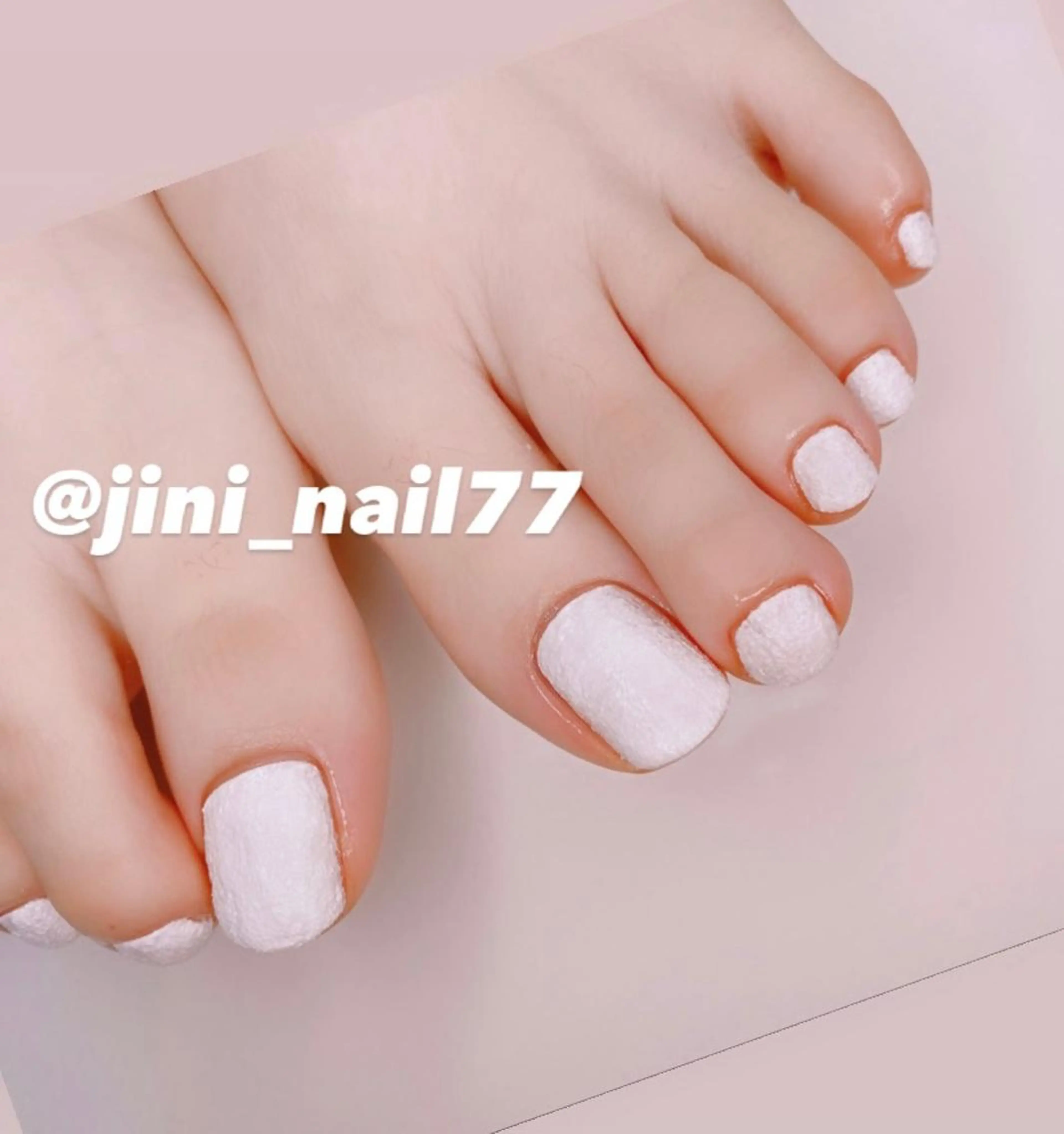 ネイル フットネイル JINI NAIL所属・ジニ ネイルのネイルデザイン