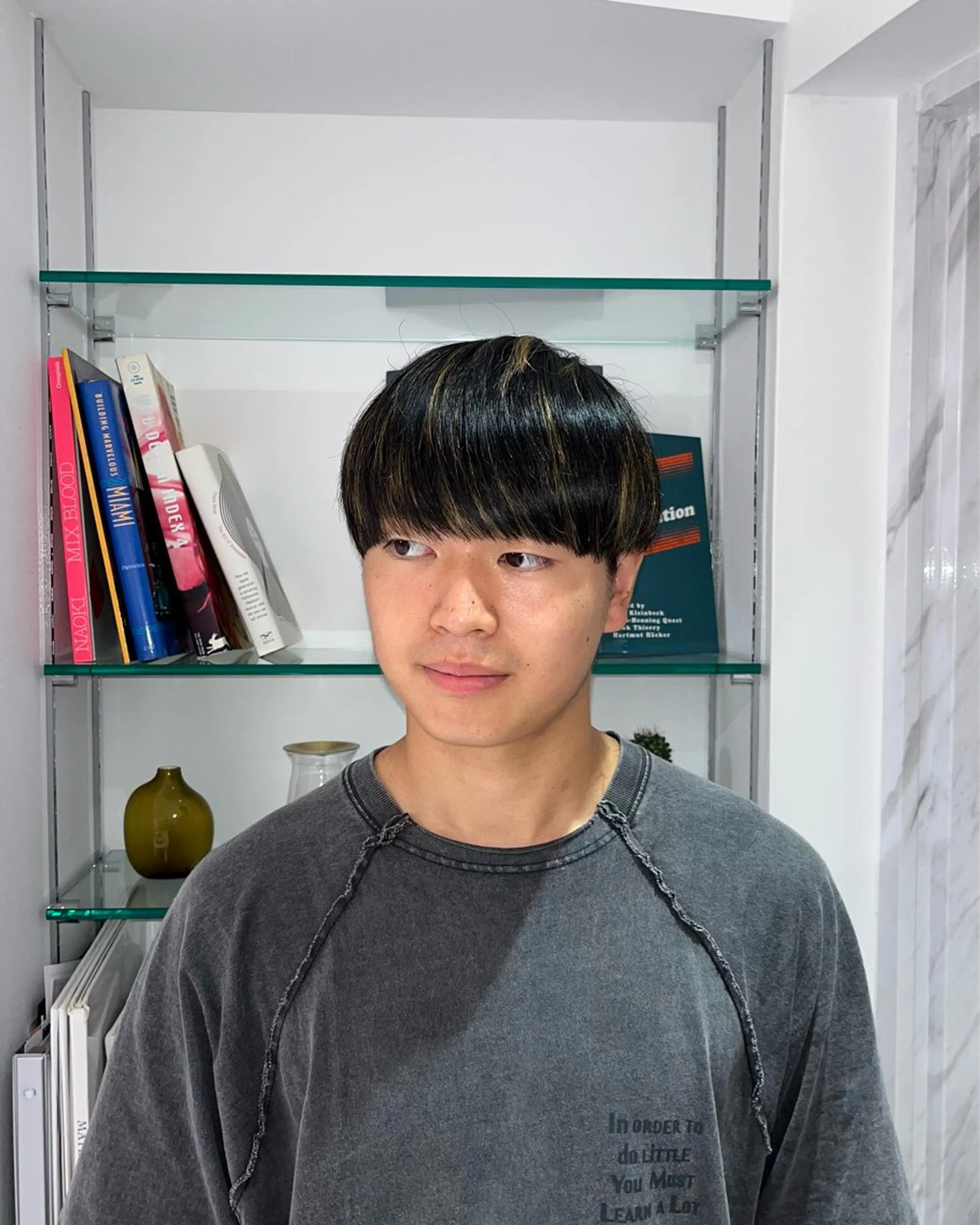 ショート メンズ 野中里紗/ ベージュカラーのヘアスタイル