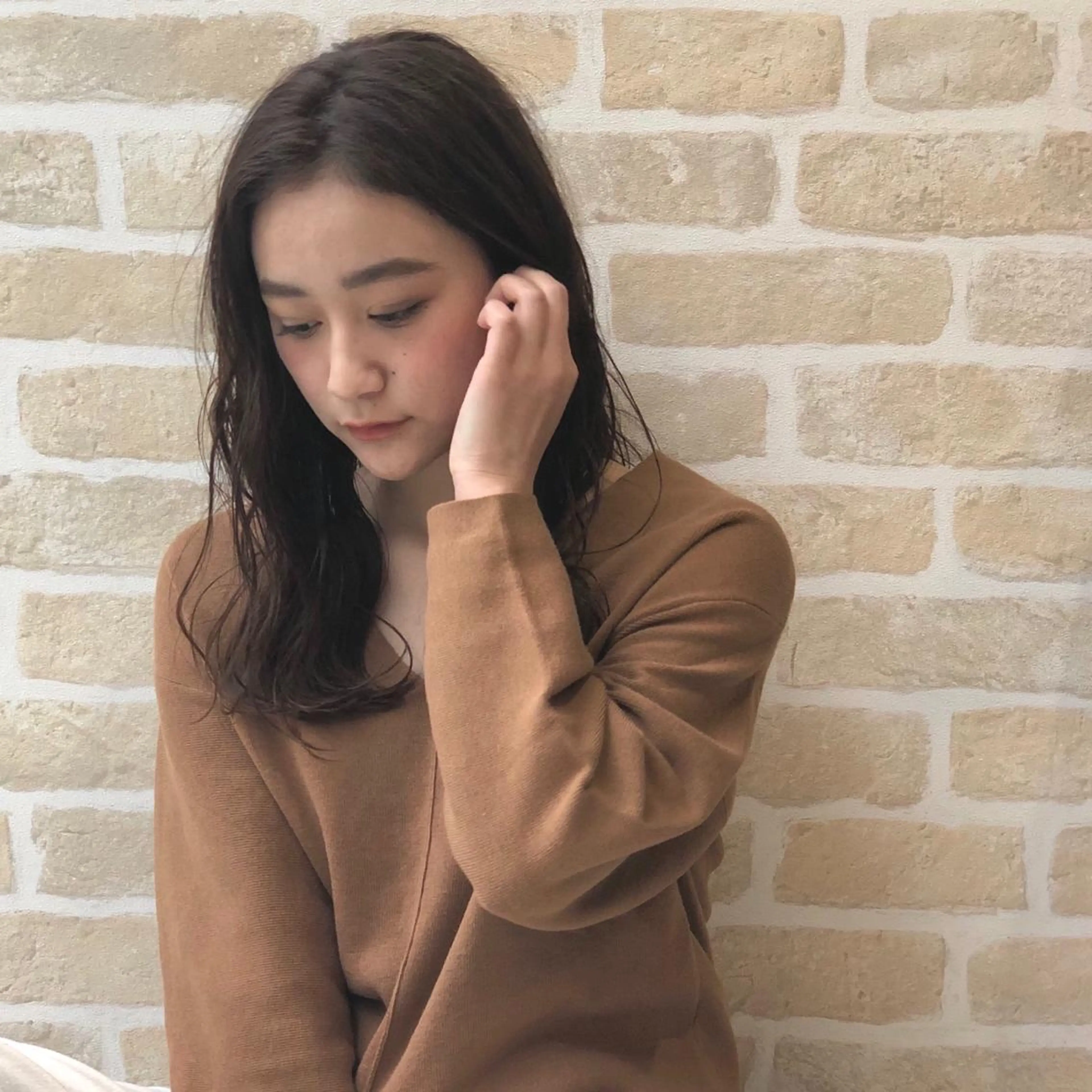 セミロング 冨木 雄斗のヘアスタイル