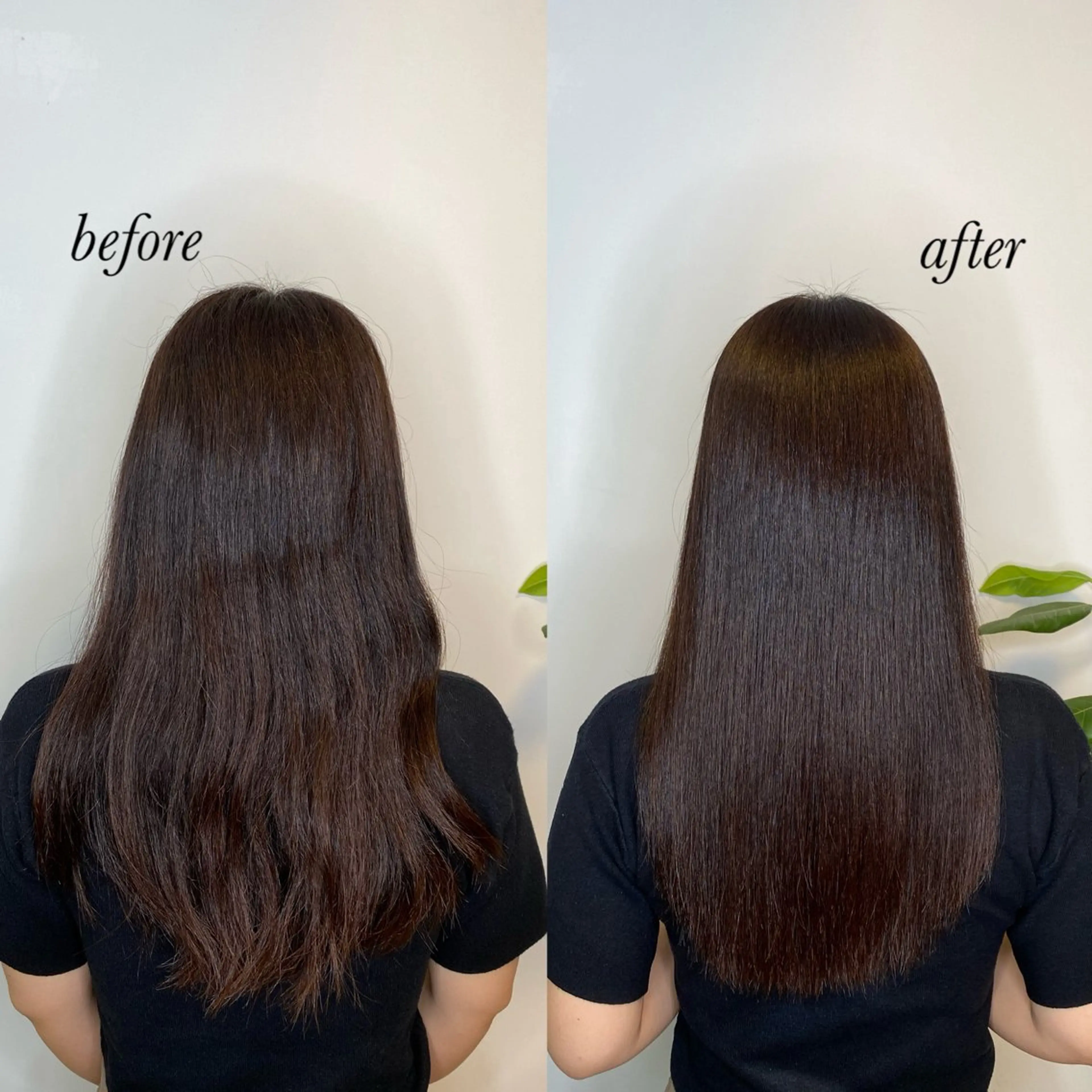 ロング 酸性ストレート 【エシカル】 HOSOMIのヘアスタイル