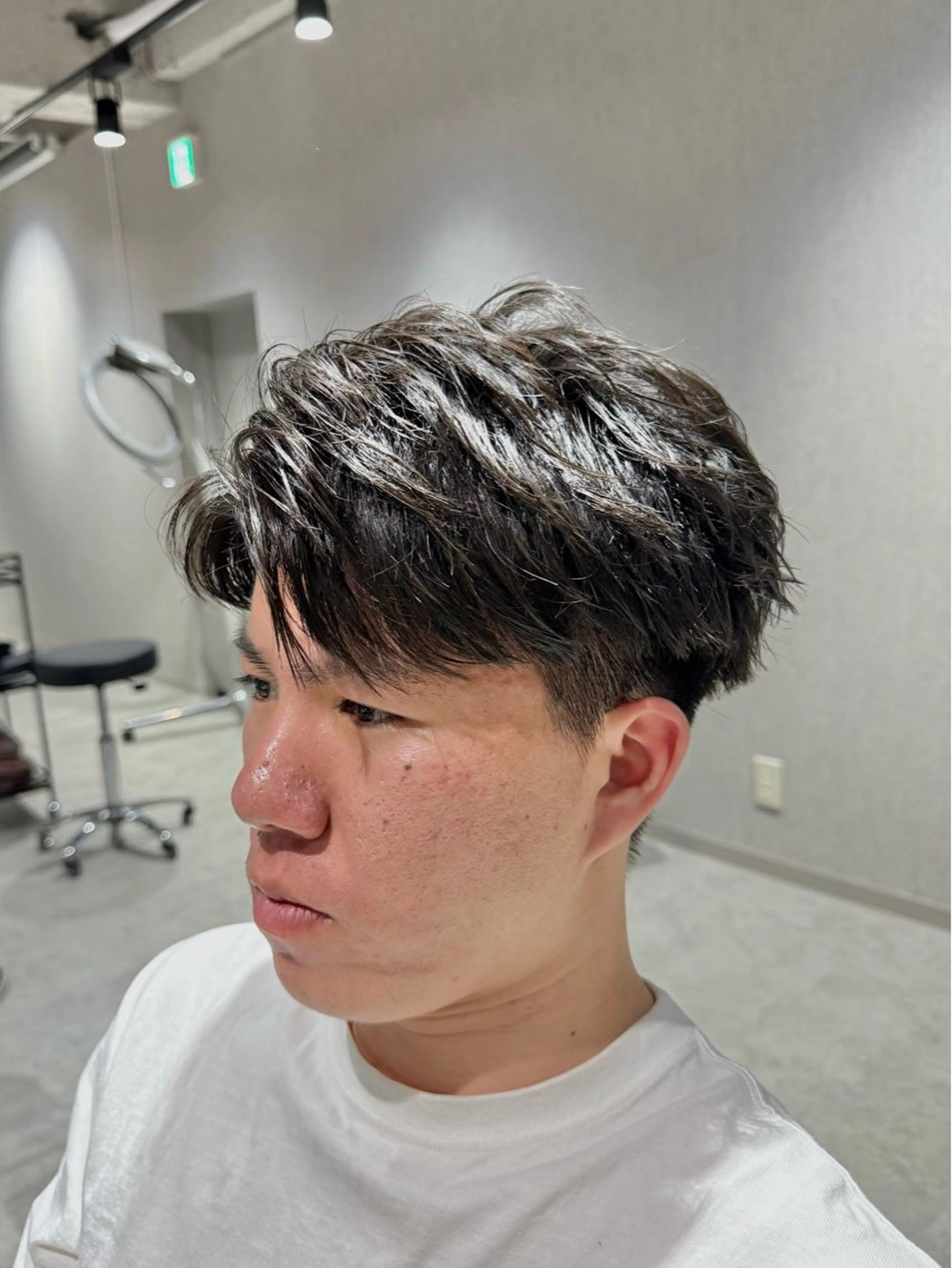 ショート メンズ 刈り上げ ショートヘア カット スパイキーショート パーマ🔥ritaのヘアスタイル