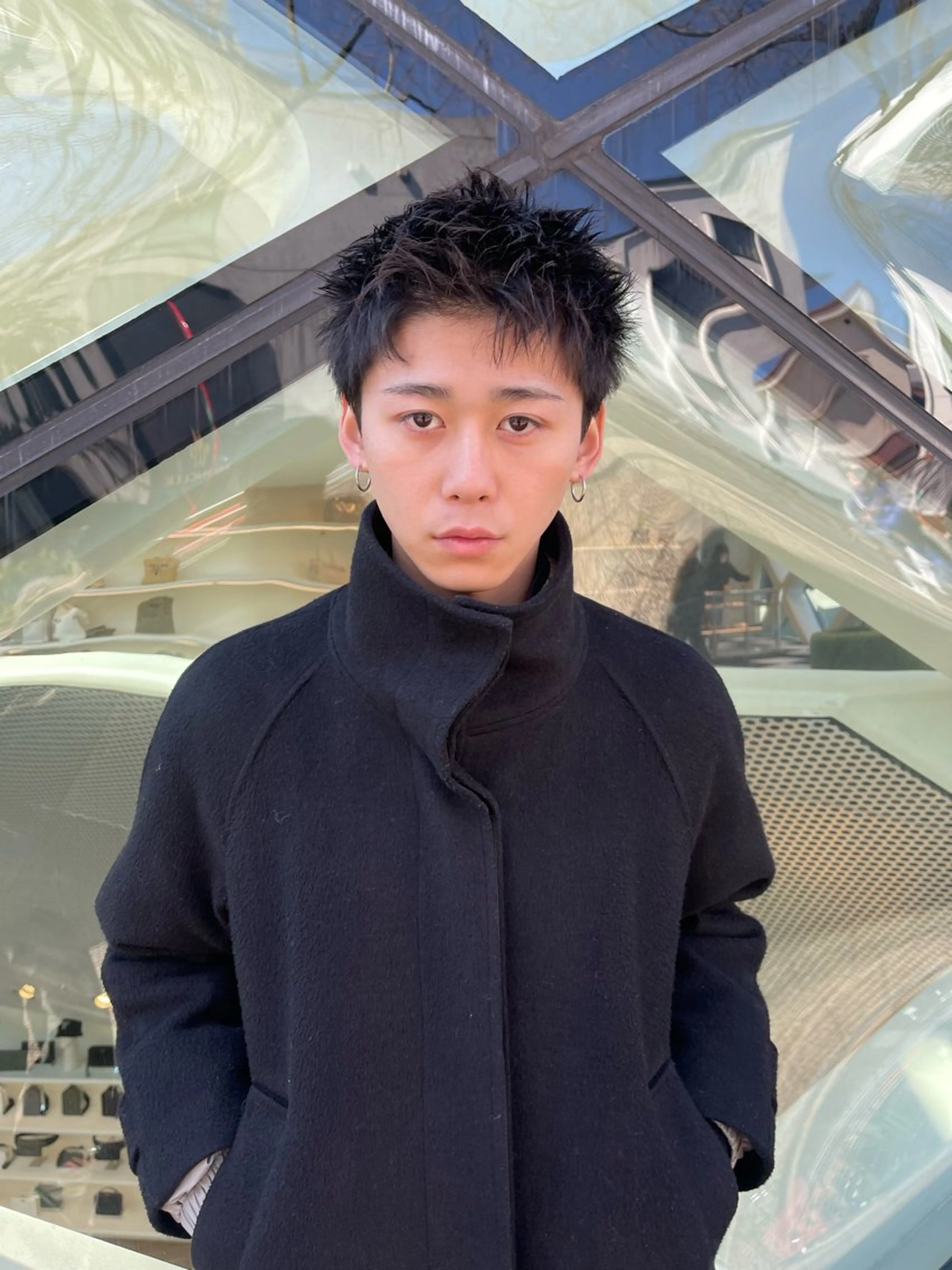 ショート メンズ スパイキーショート 刈り上げ ショートヘア カット レイヤー/ボブ /河内温太のヘアスタイル