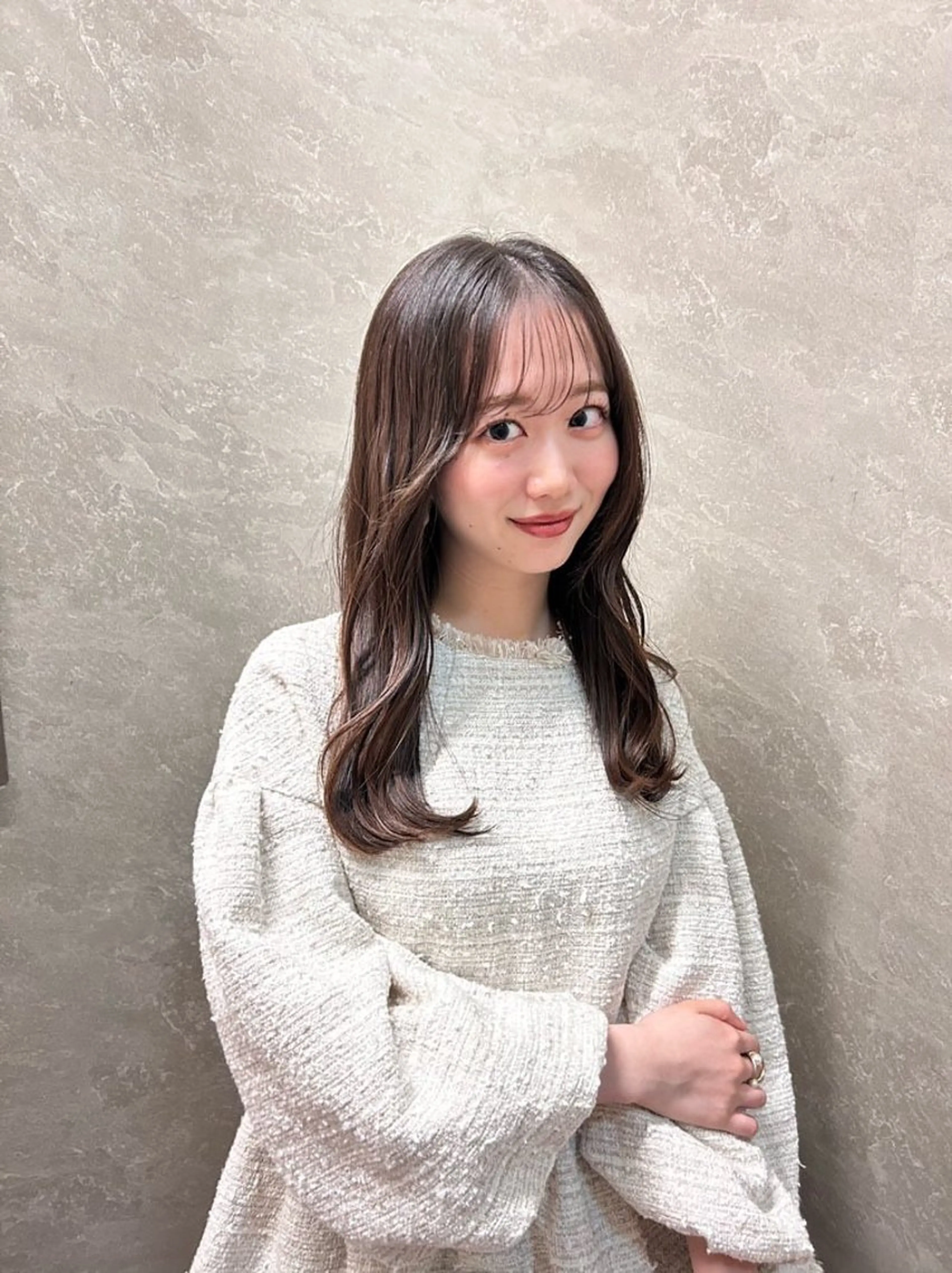 ロング 髪質改善 縮毛矯正 ally新百合ヶ丘 フジムラユウスケのヘアスタイル