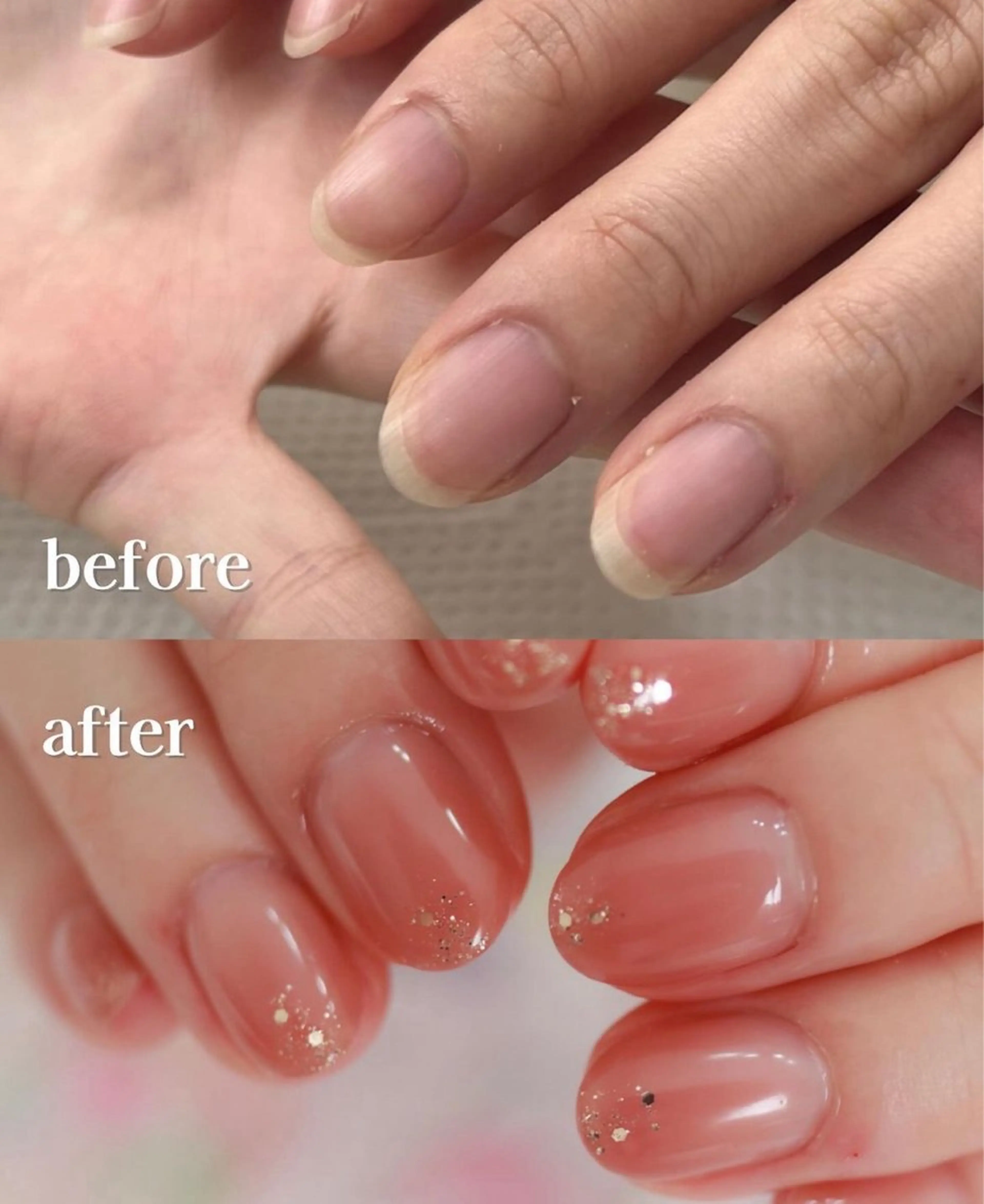 ネイル ピンク ハンドネイル ハンドケア tamu nail 　金町のネイルデザイン
