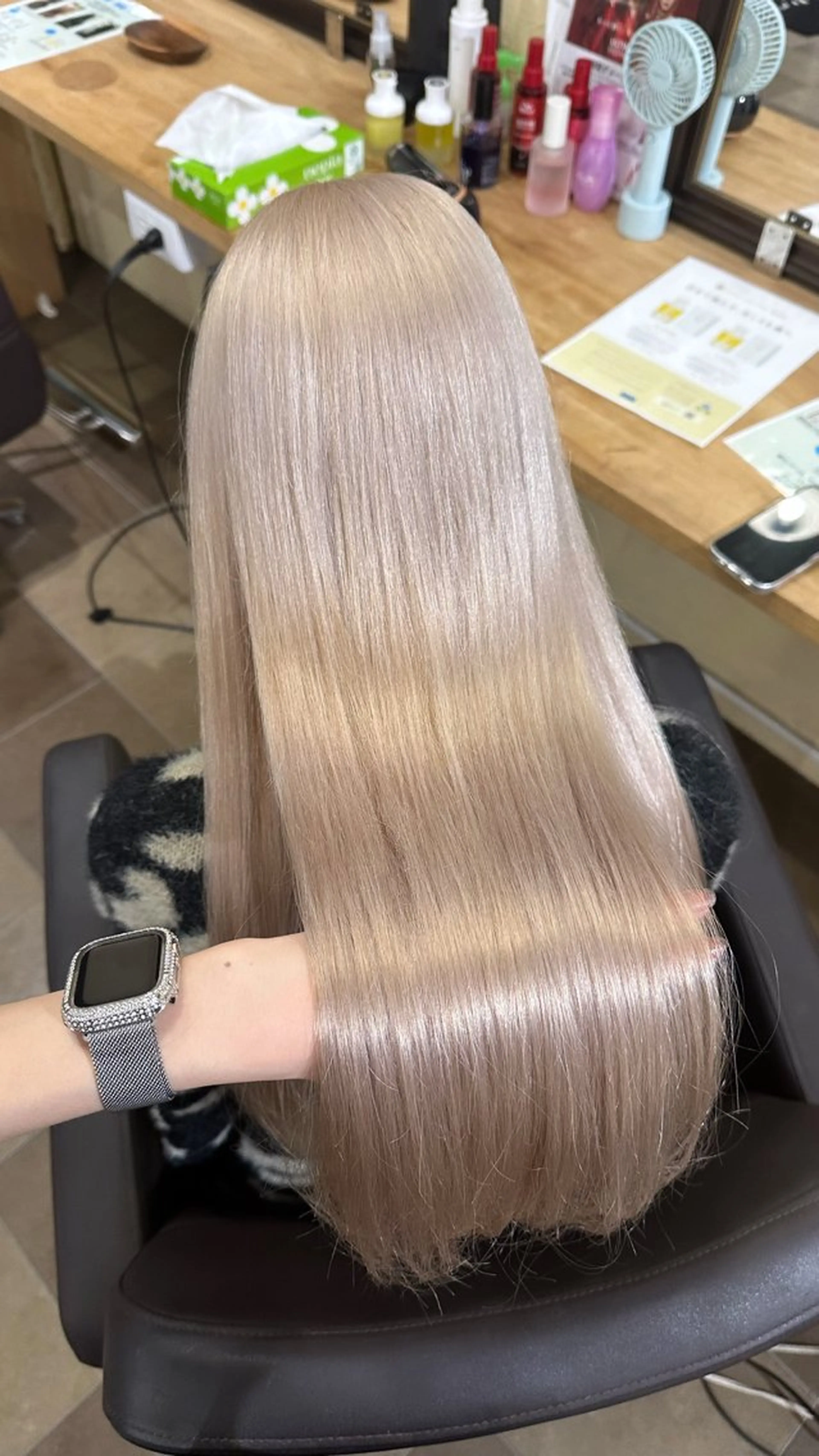ロング カラー ヘアカラー トリートメント Giblle.所属・Mao Maoのヘアスタイル