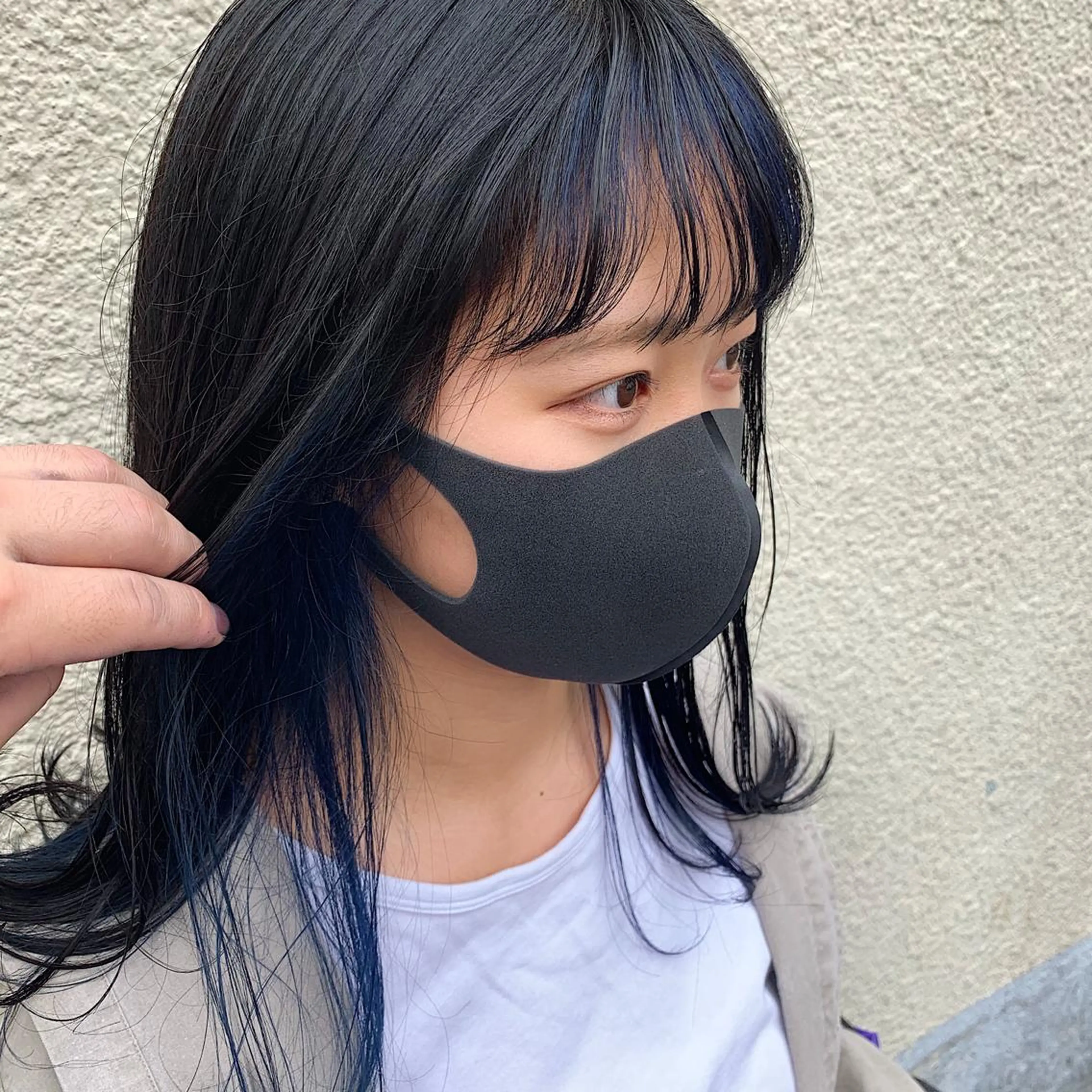 ミディアム カラー ネイビーカラー I see所属・インナーカラー 💫スダユーヤのヘアスタイル