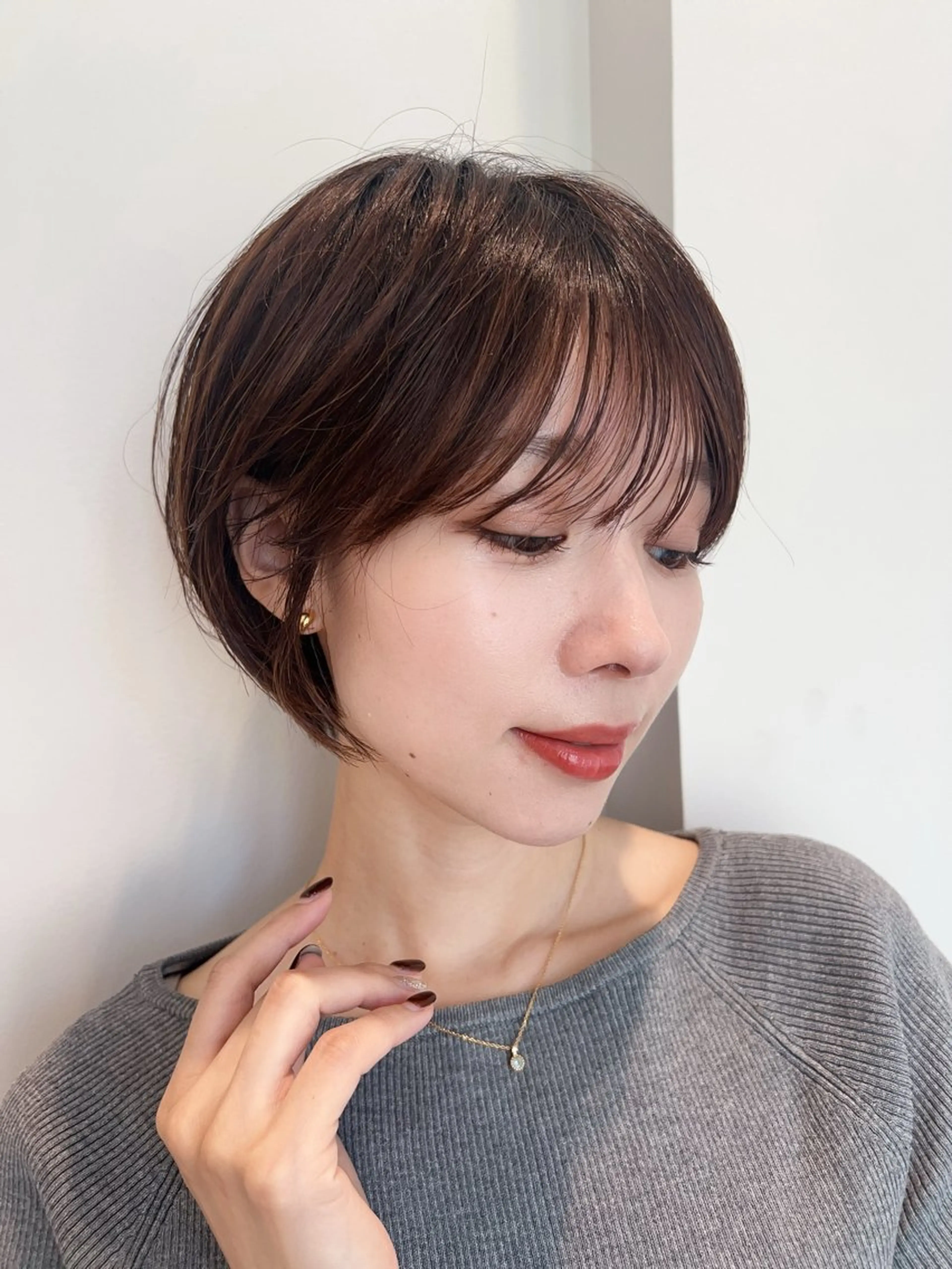 ショート ヘアカラー ヘッドスパ 縮毛矯正 /横山陸人のヘアスタイル
