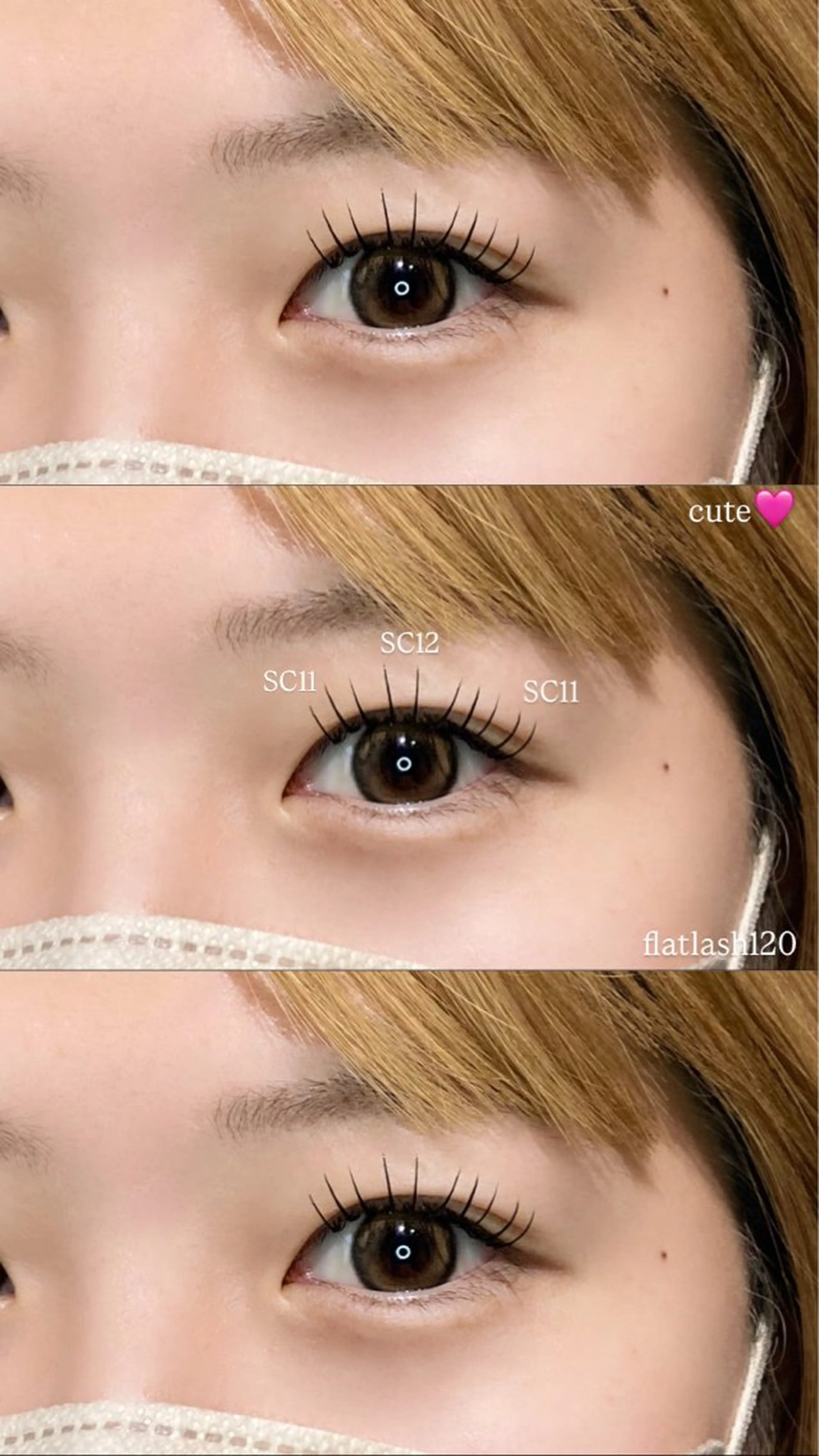 マツエク・マツパ Eye Lash Salon Vivi 岐阜店所属・Vivi miuのマツエク・マツパデザイン