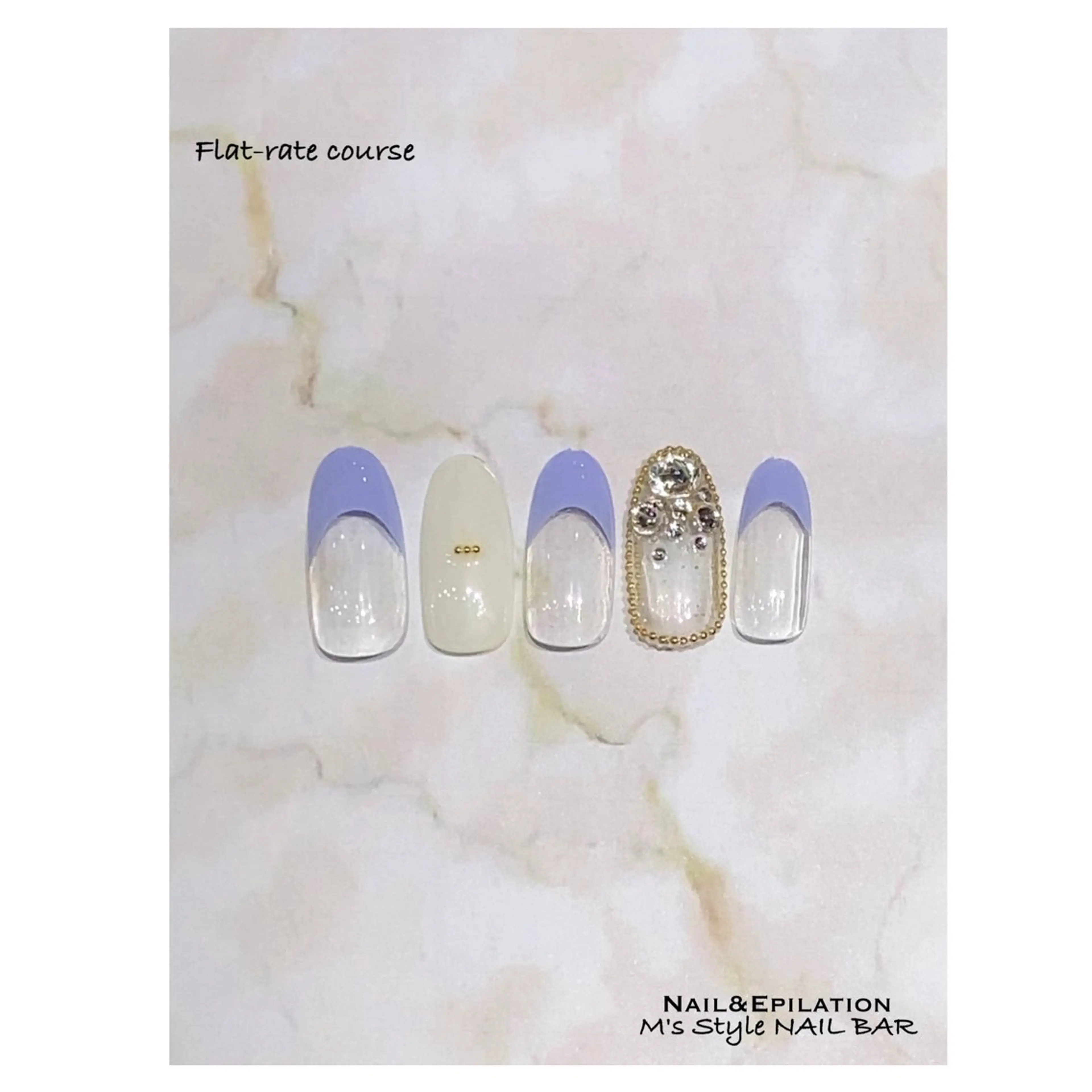 ネイル 成人式 フットネイル フレンチネイル ジェルネイル 韓国ネイル ハンドネイル M's Style NAIL BARのエステ・リラクイメージ