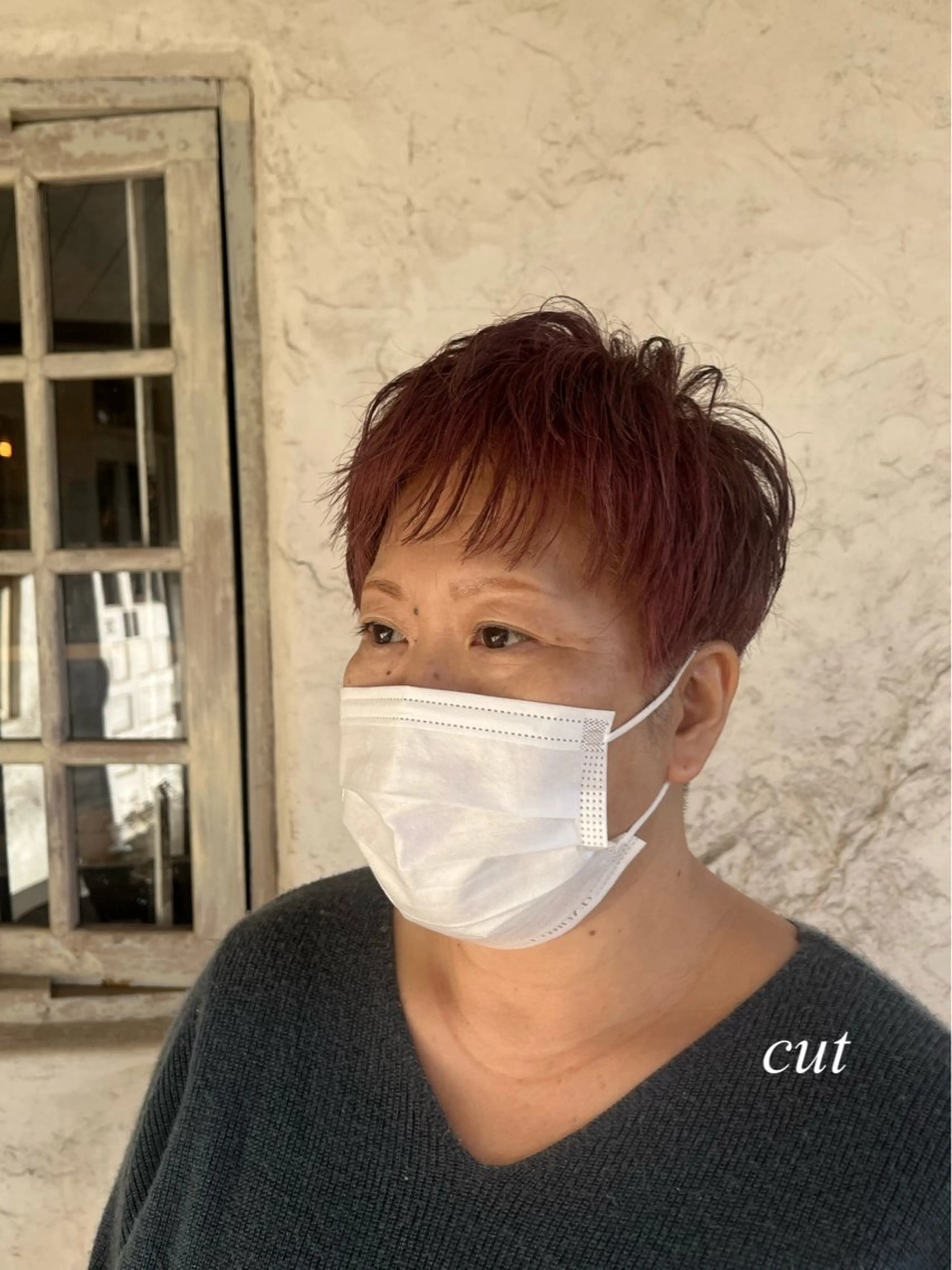 ショート ベリーショート ショートヘア カット カット/カラー/ ハイライト/縮毛のヘアスタイル