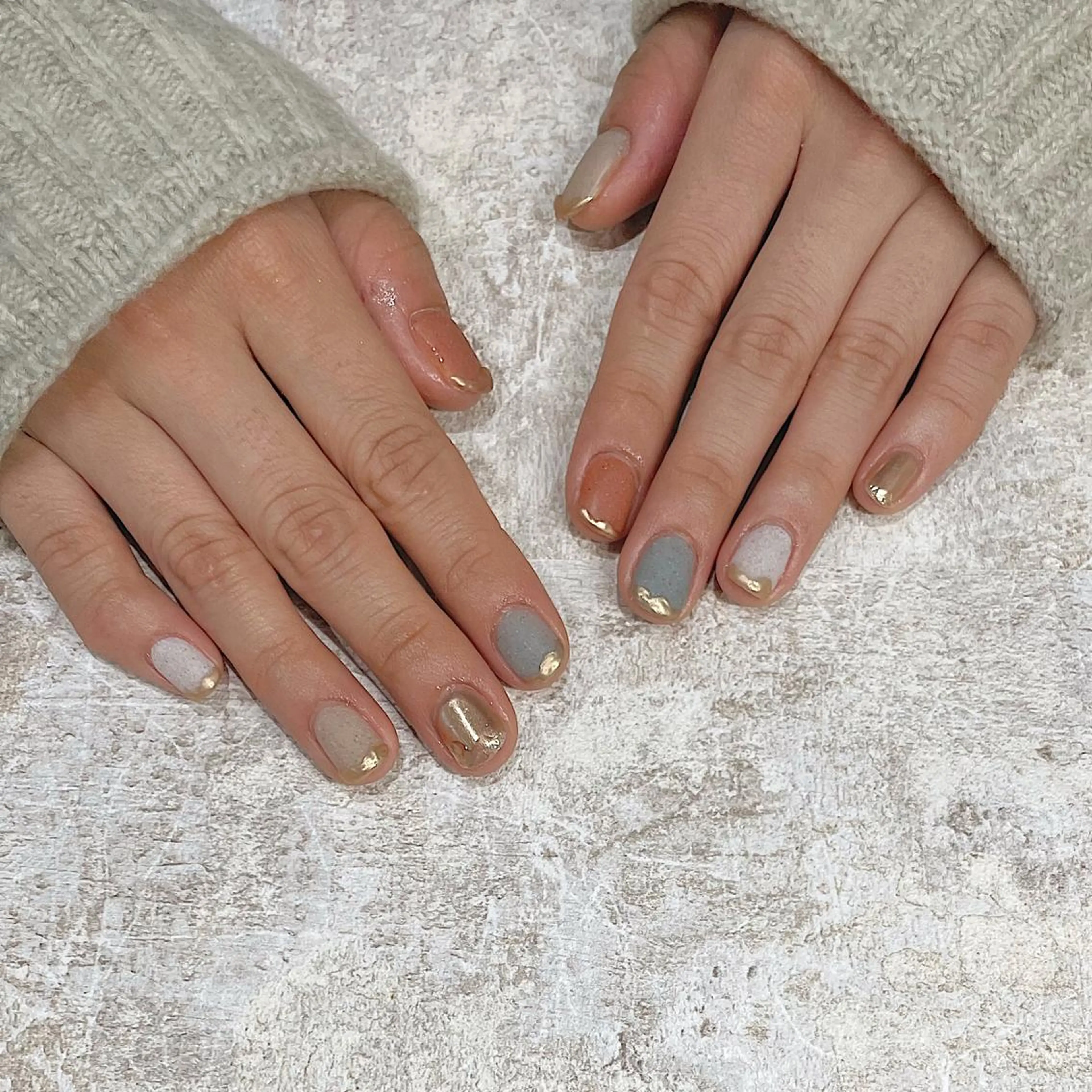 ネイル ハンドネイル Radia bykaonailsのネイルデザイン