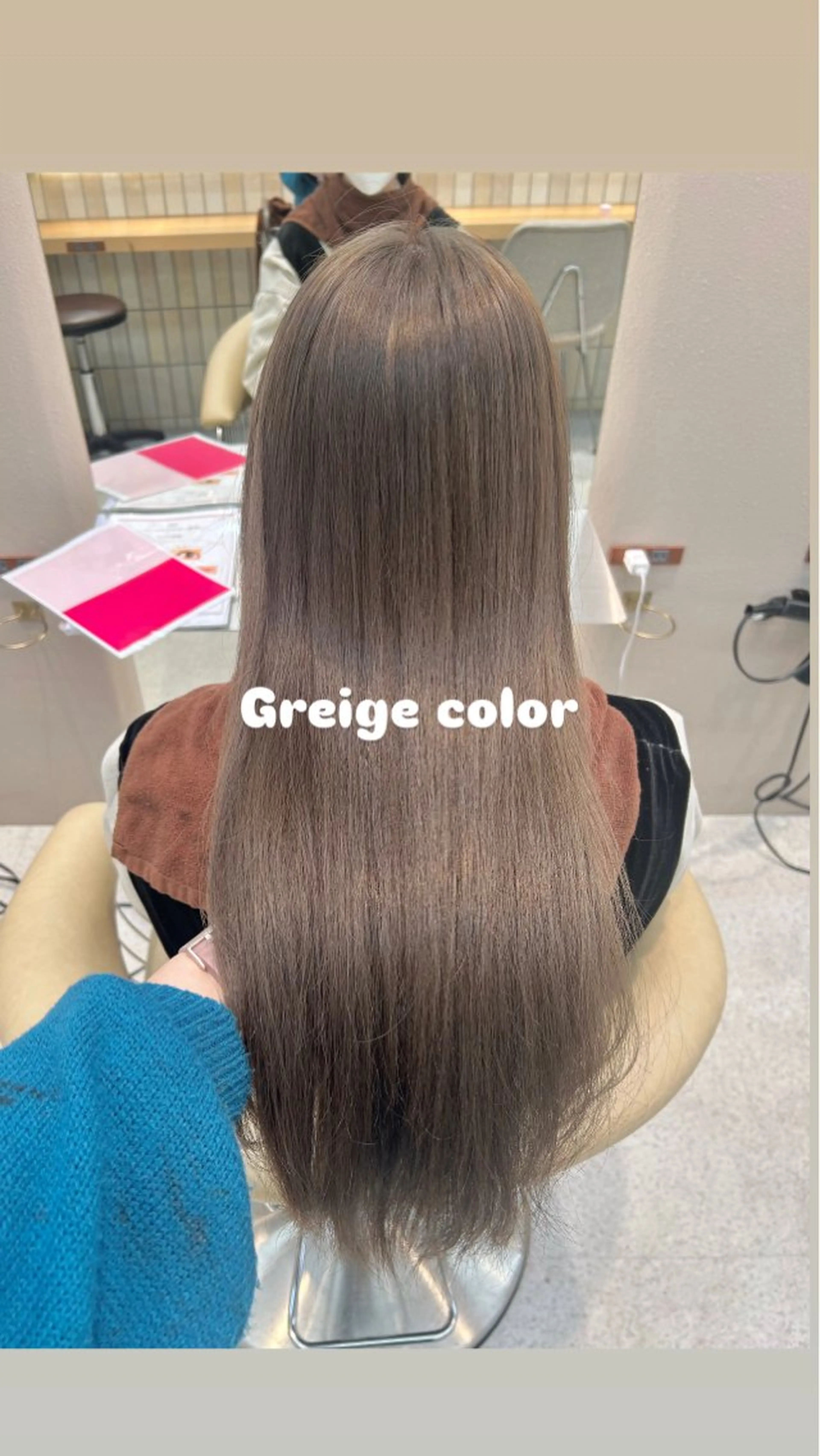 カラー ヘアカラー トリートメント ブリーチෆ‪髪質改善 🎀ོ白岩亜実🎀ོのヘアスタイル