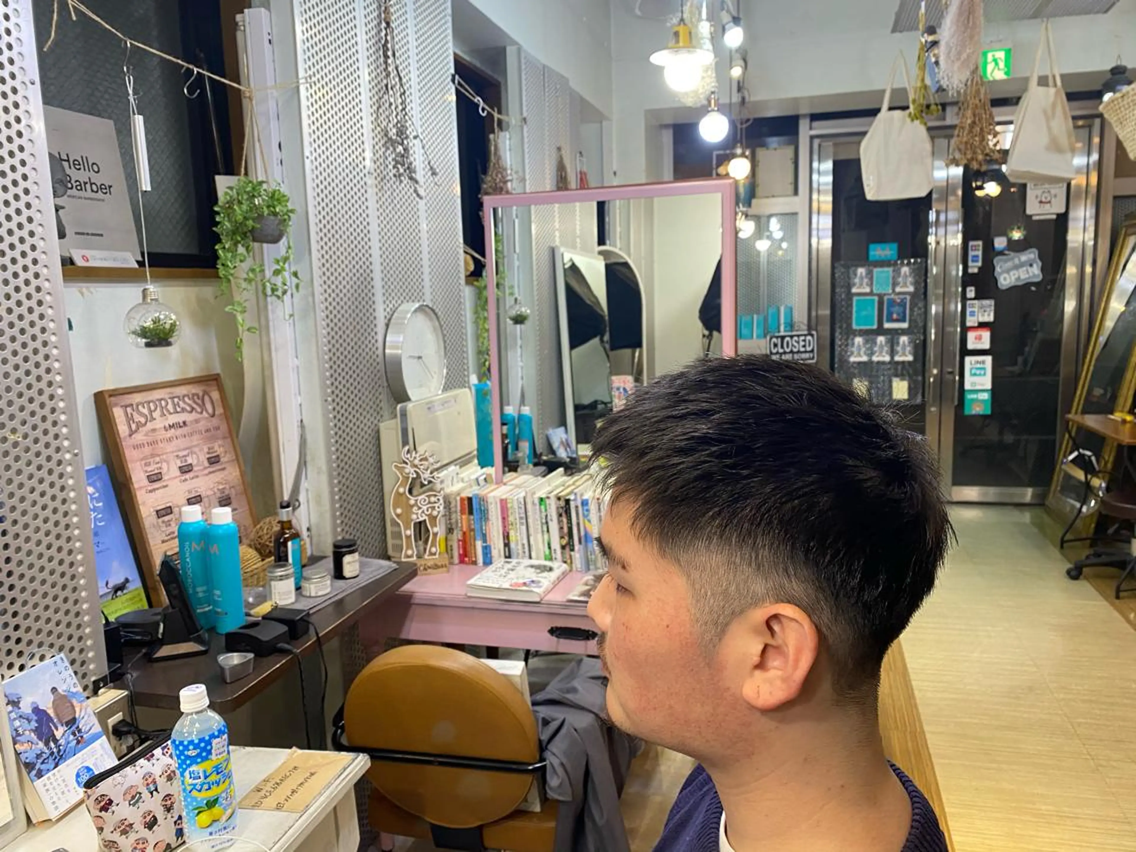 ショート メンズ 刈り上げ sora所属・廣瀬 瞳のヘアスタイル